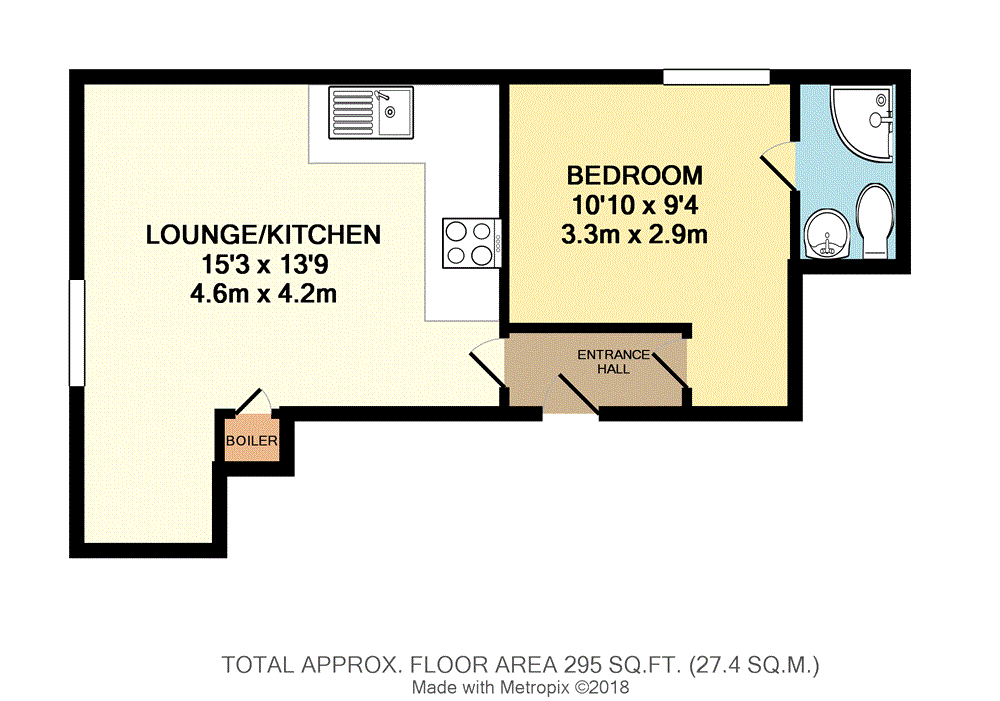 1 Bedrooms Flat for sale in North Street, Bedminster, Bristol BS3