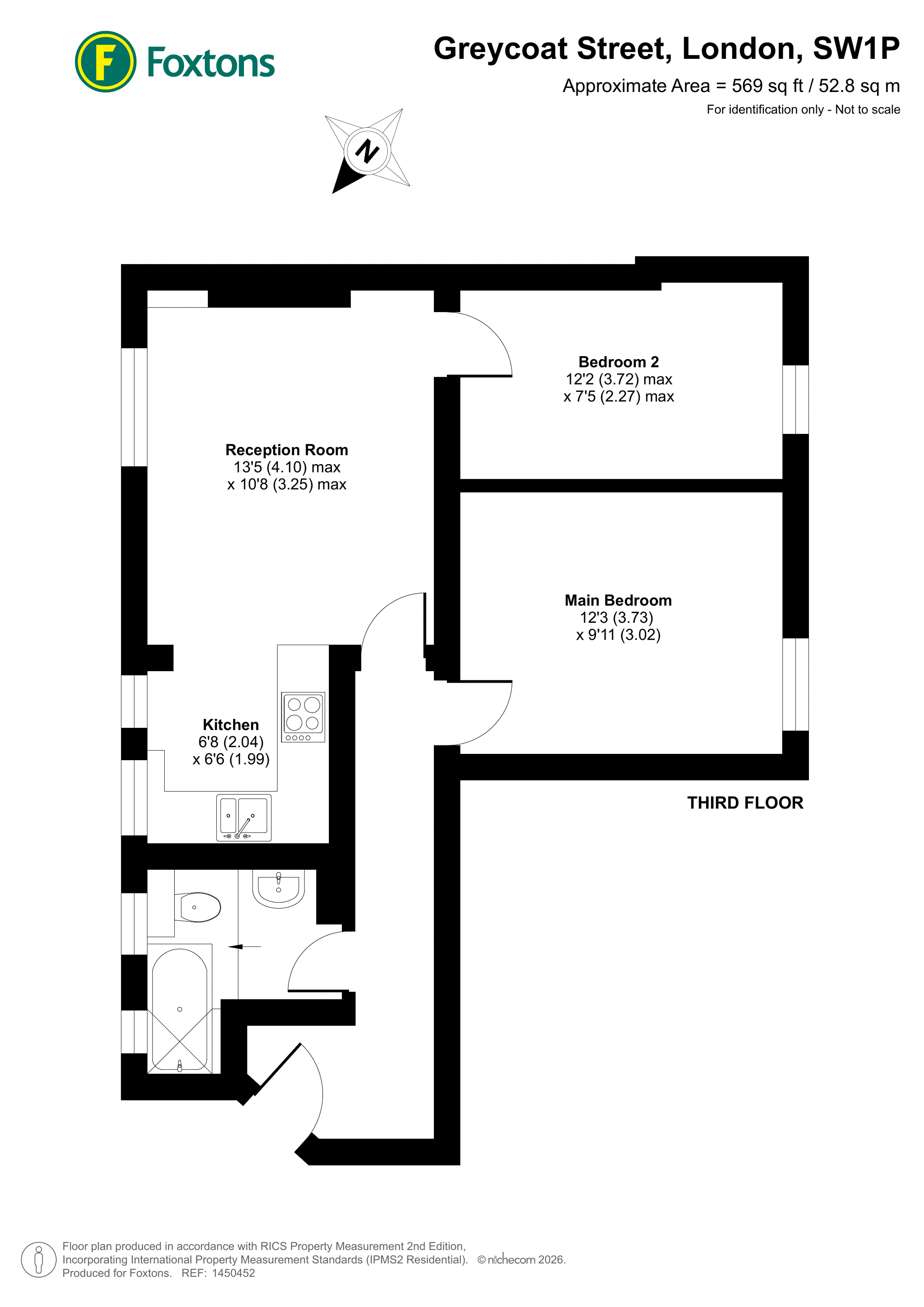 Greycoat Street, Westminster floorplan