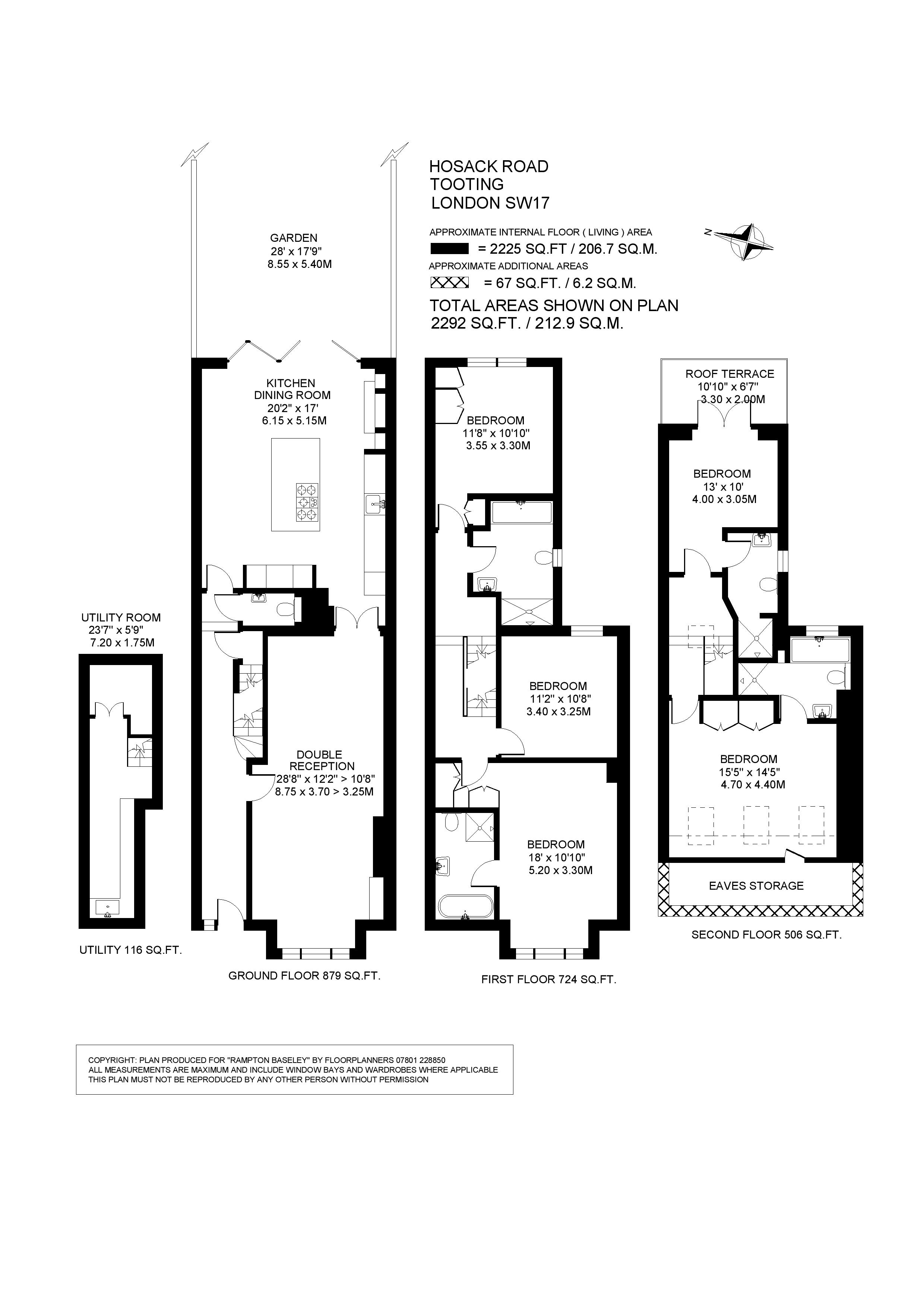 31, Hosack Road, London floorplan
