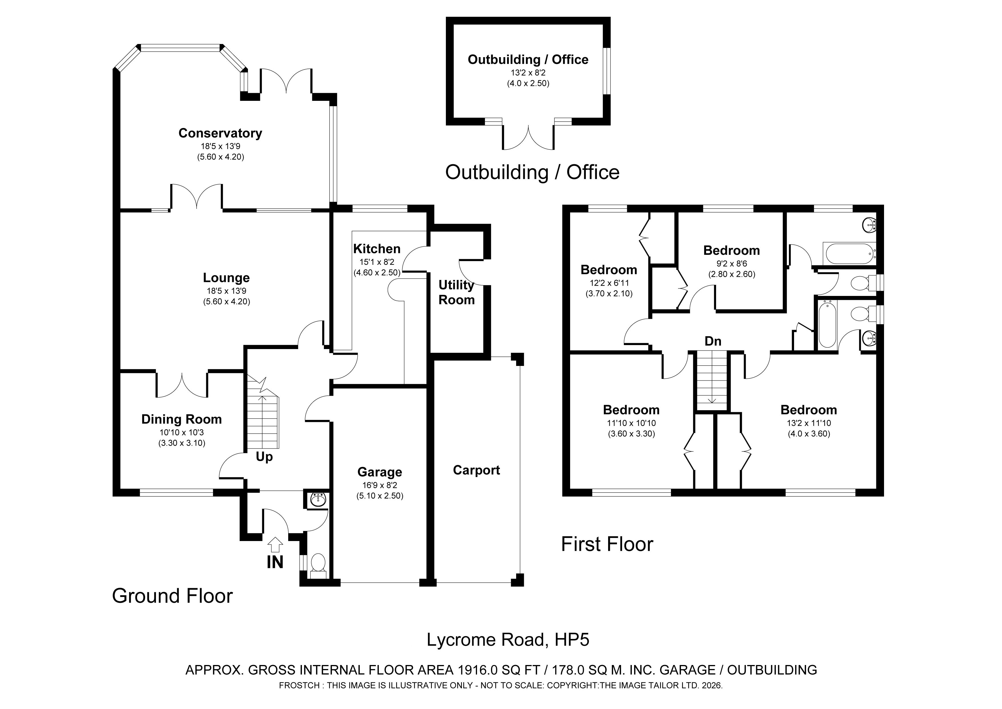 7, Lycrome Road, Buckinghamshire floorplan