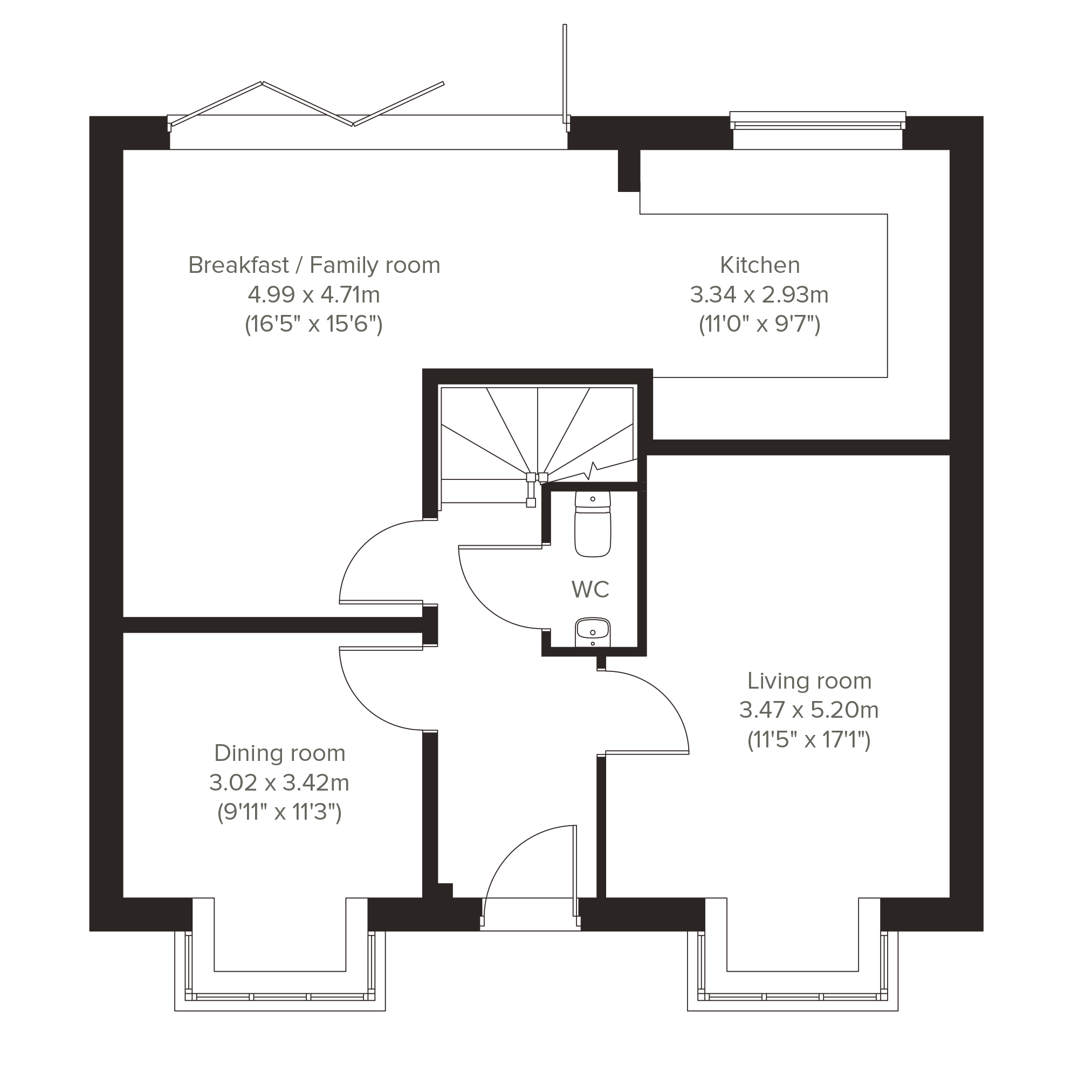 298, Ingleborough Drive, Harrogate floorplan