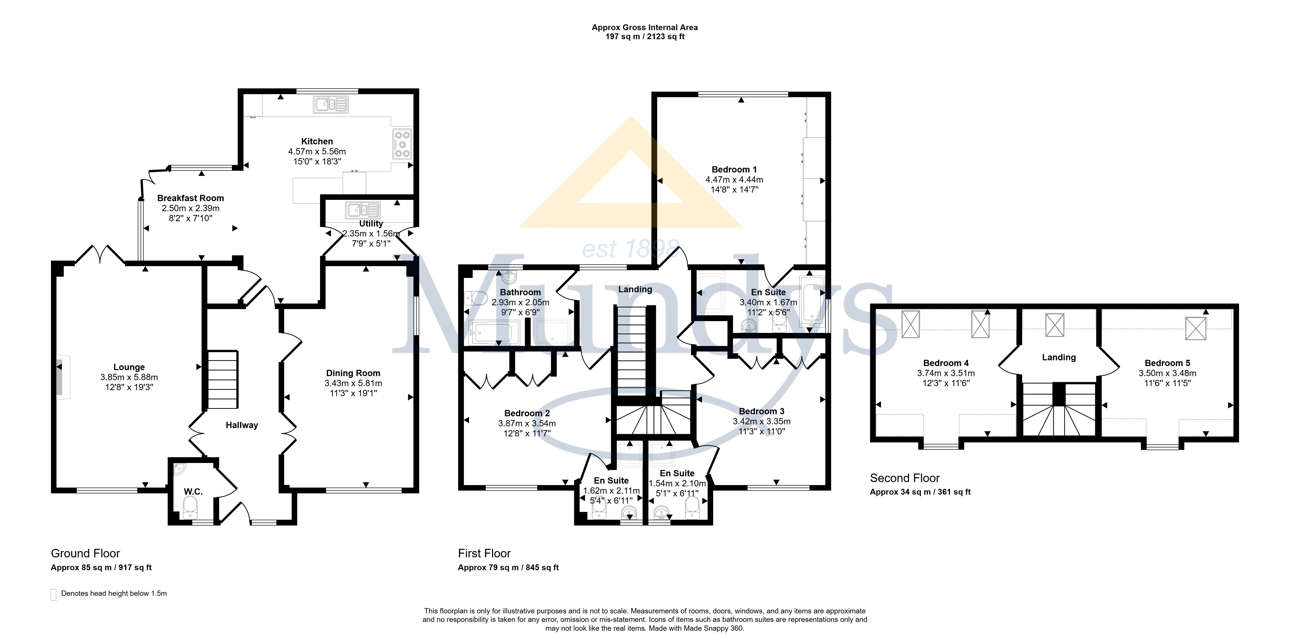 23, St. Botolphs Gate, Lincoln floorplan