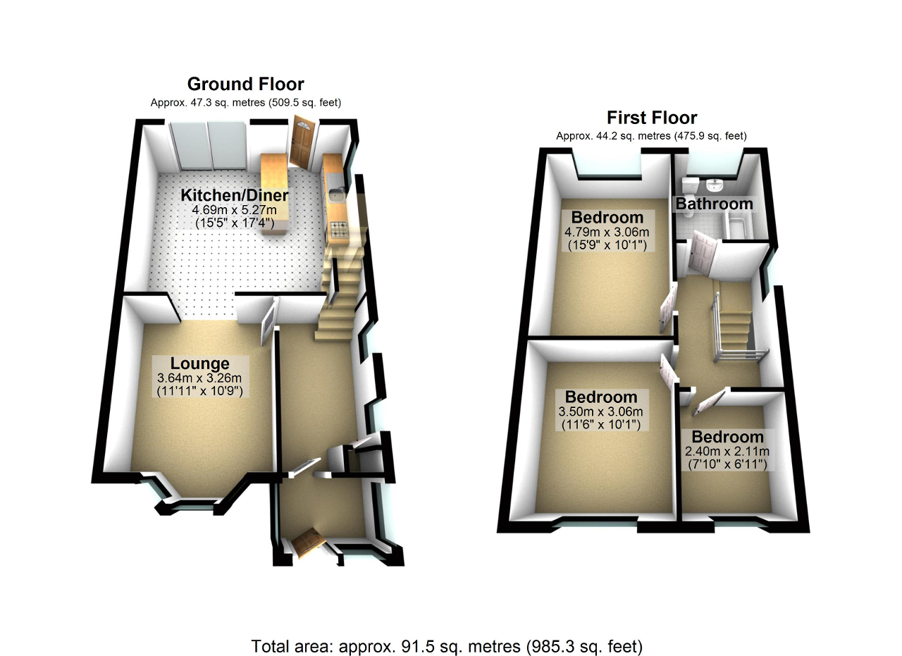 3 Bedrooms Semi-detached house for sale in Fellows Lane, Harborne, Birmingham B17