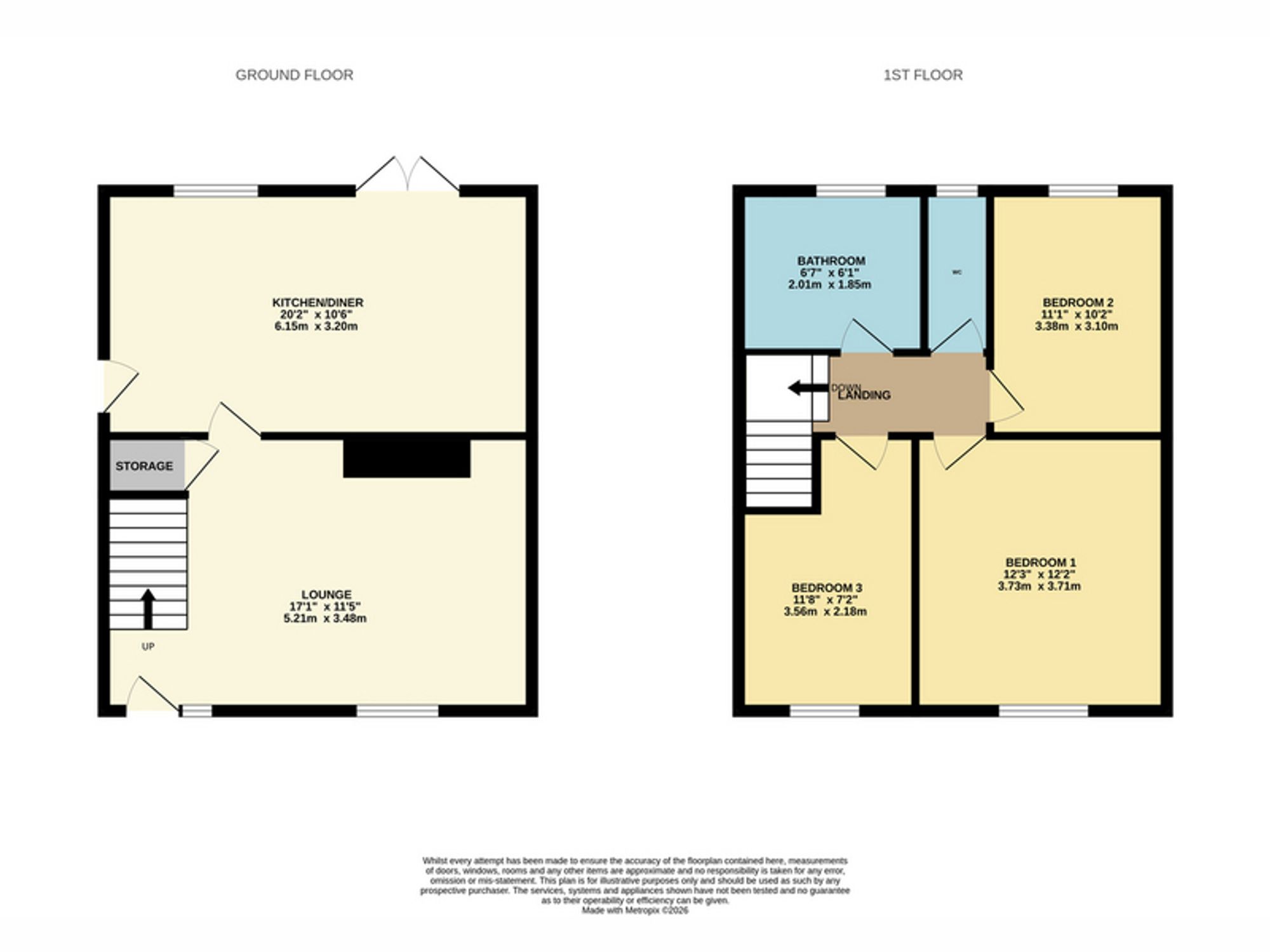 19 Salterford Avenue, Nottingham floorplan