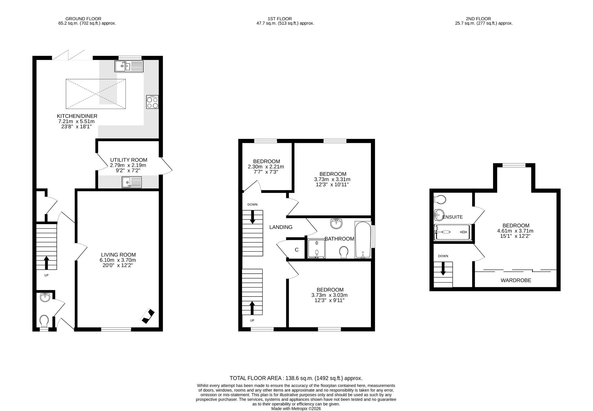 Springfield Meadow, Mawgan floorplan
