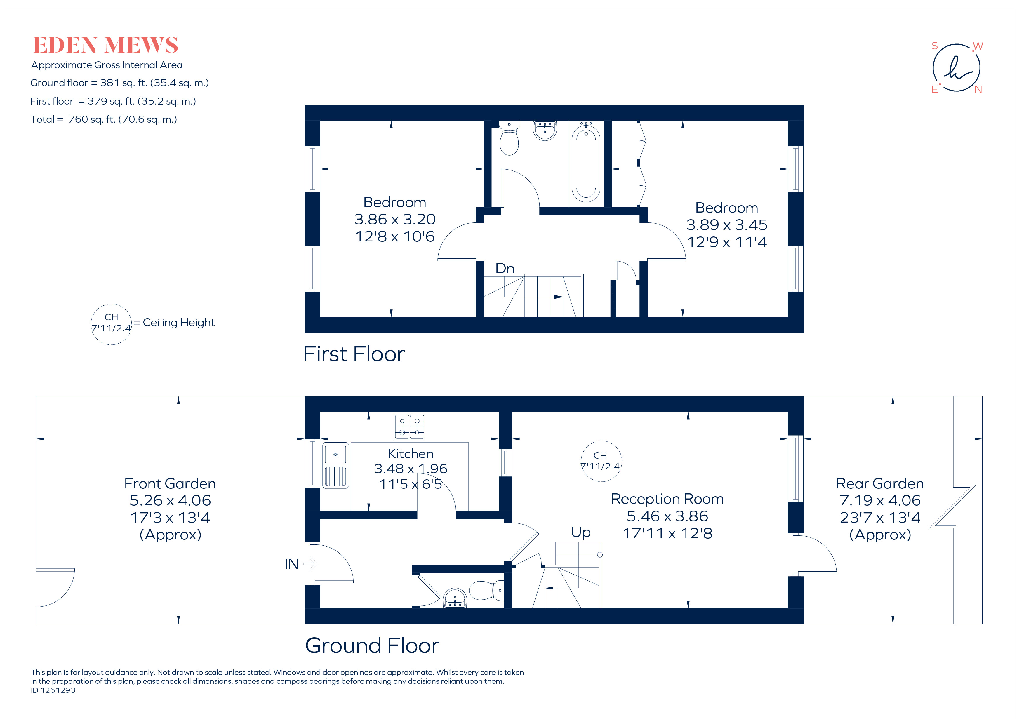 Eden Mews, London, SW17 floorplan