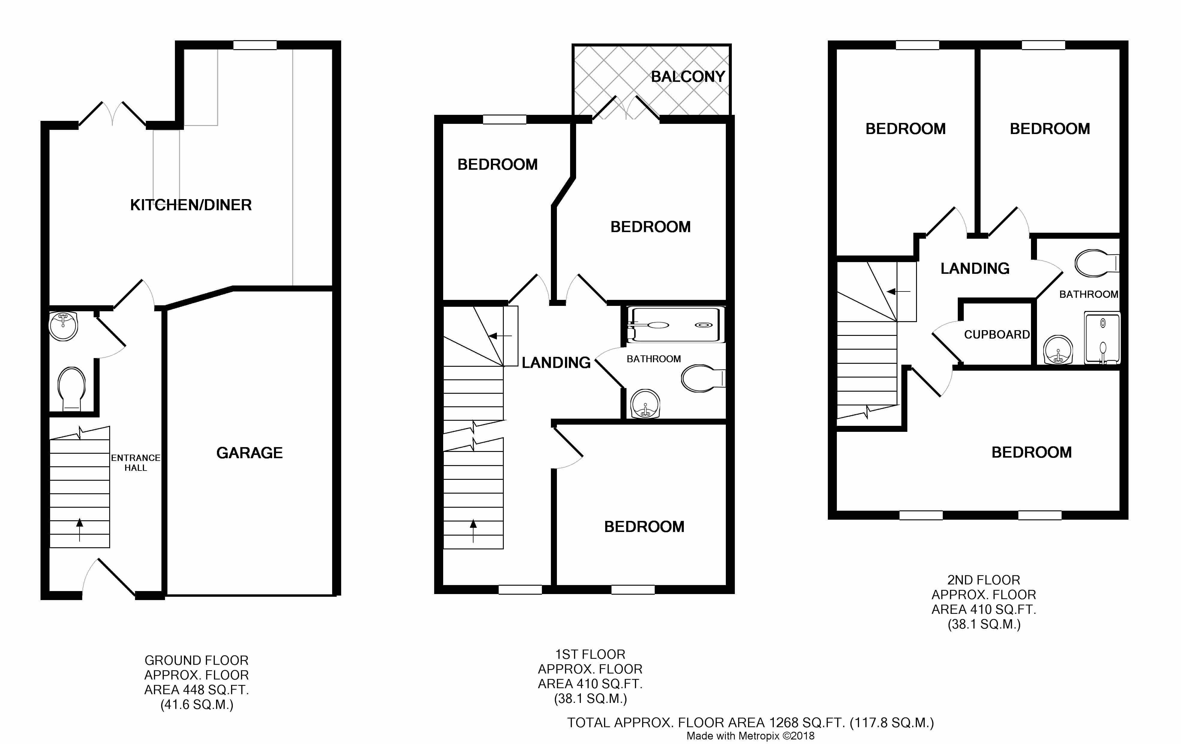 East Fields Road, Bristol floorplan