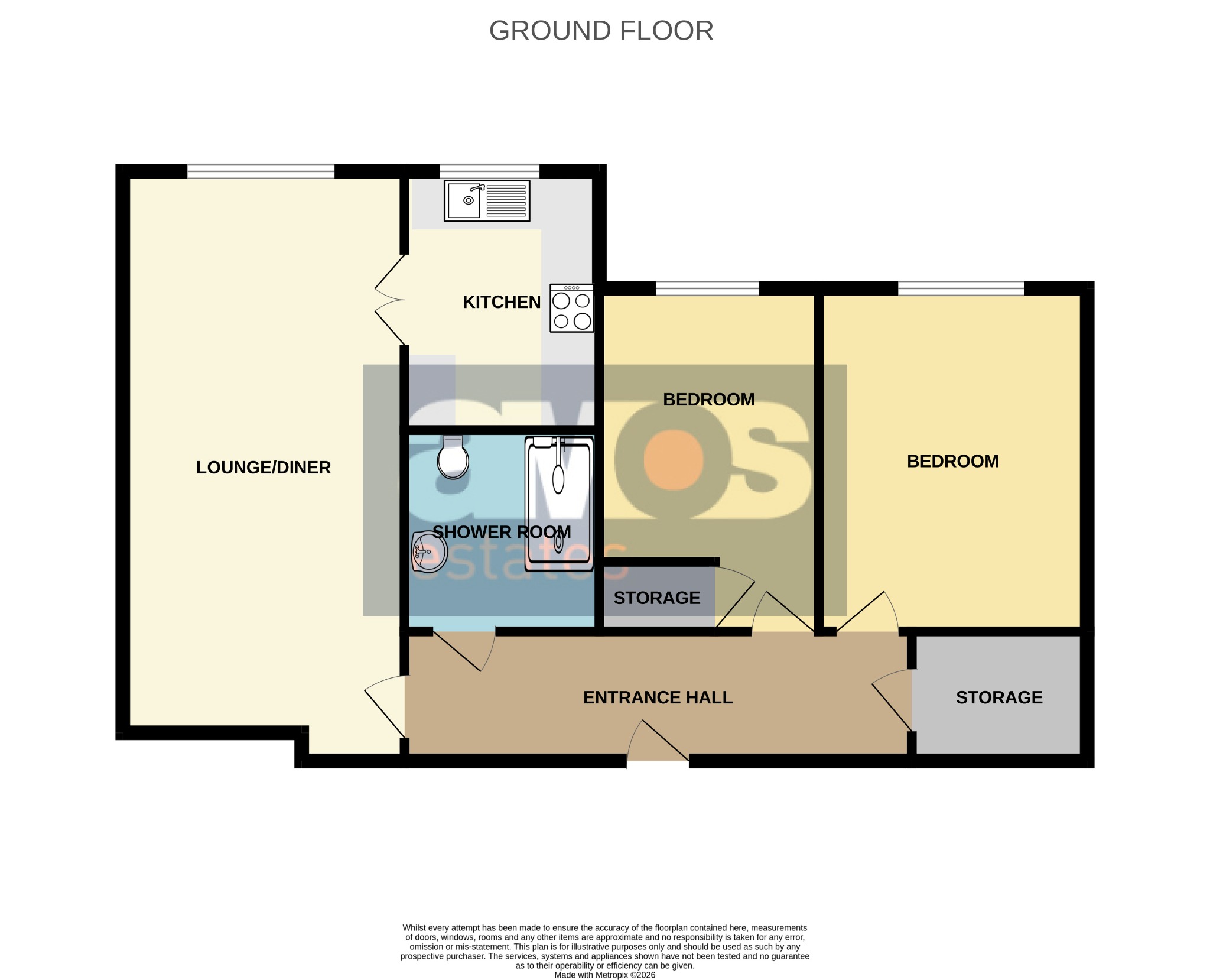 Flat 21, Alston Court, Westcliff-On-Sea floorplan
