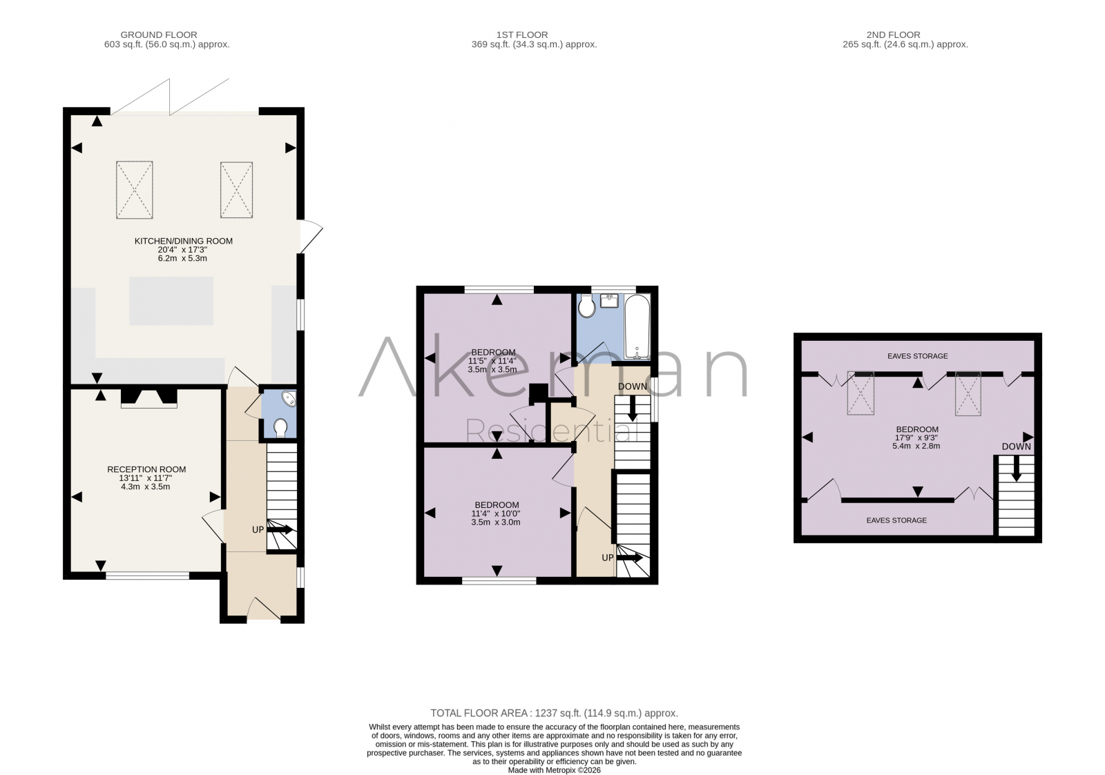 11, Maud Janes Close, Ivinghoe floorplan
