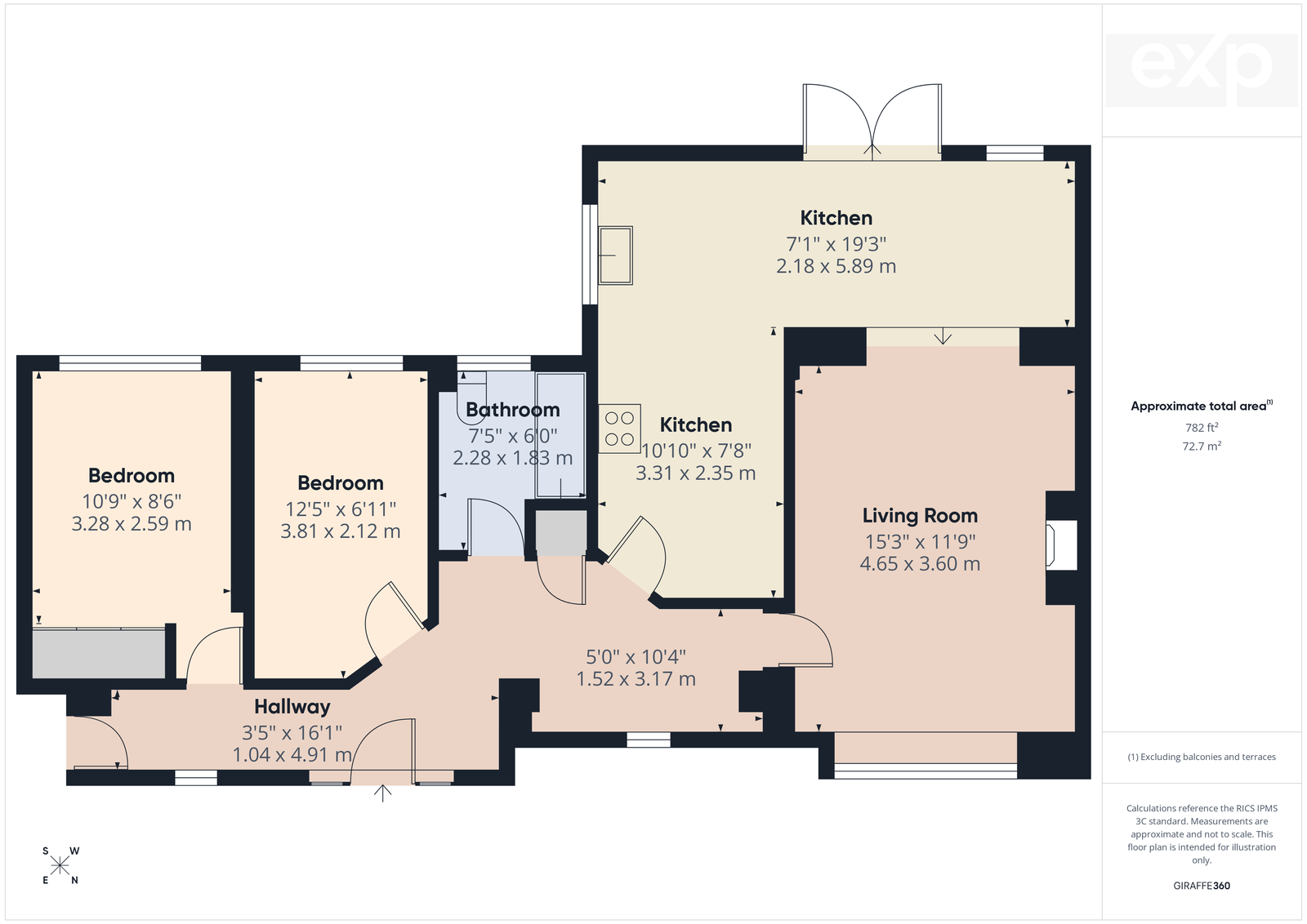 9, Robson Drive, Aylesford floorplan