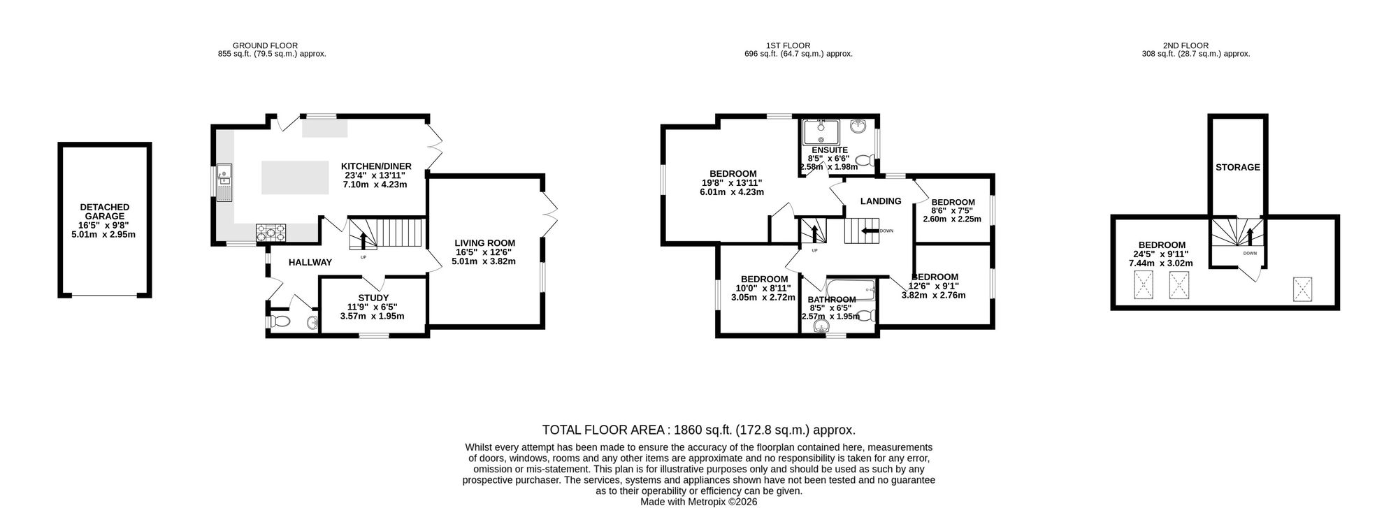 1 Birch Trees, Newport floorplan