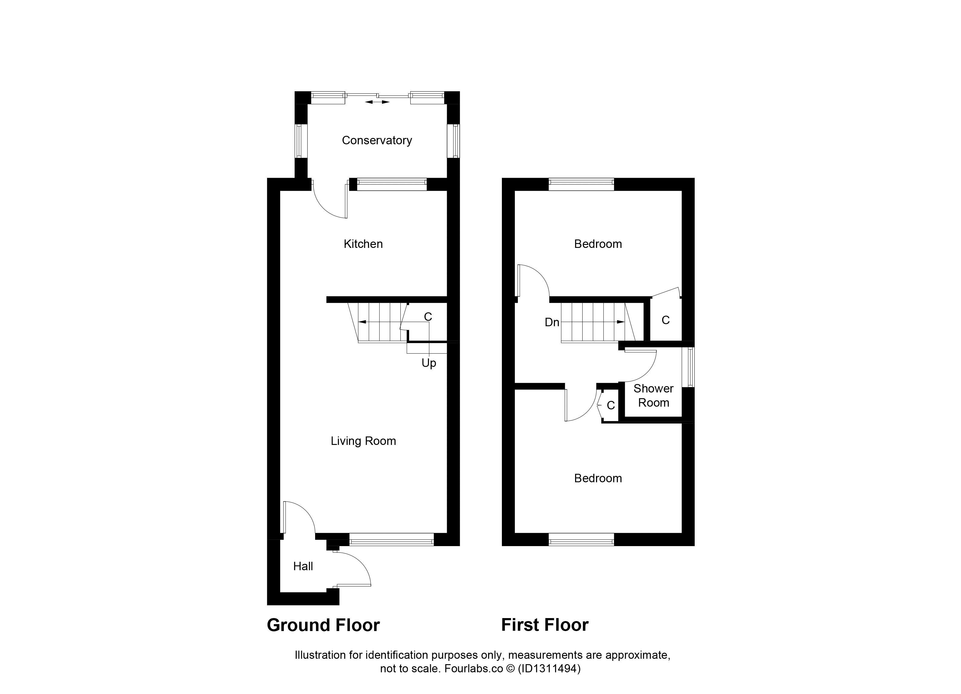 10, Carradale Gardens, Kirkcaldy floorplan