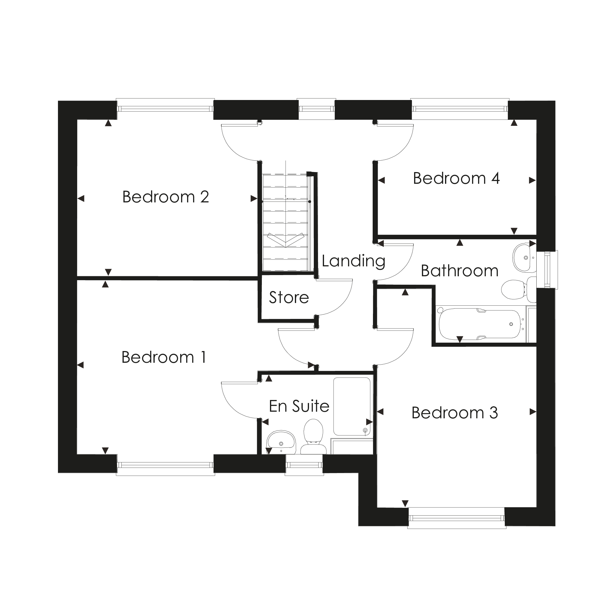 Tondu, Bridgend floorplan