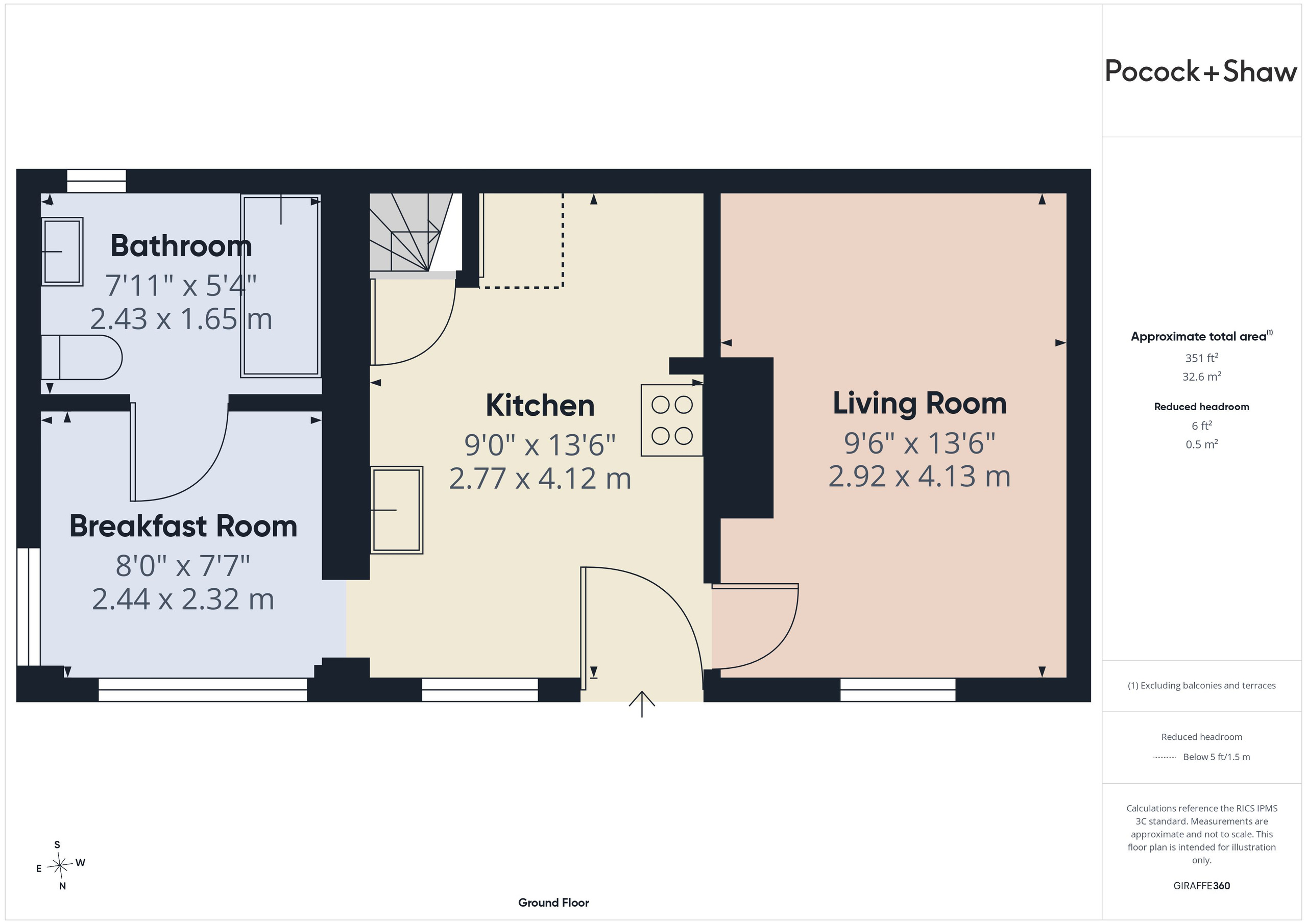 4 North Cottages, Cambridge floorplan