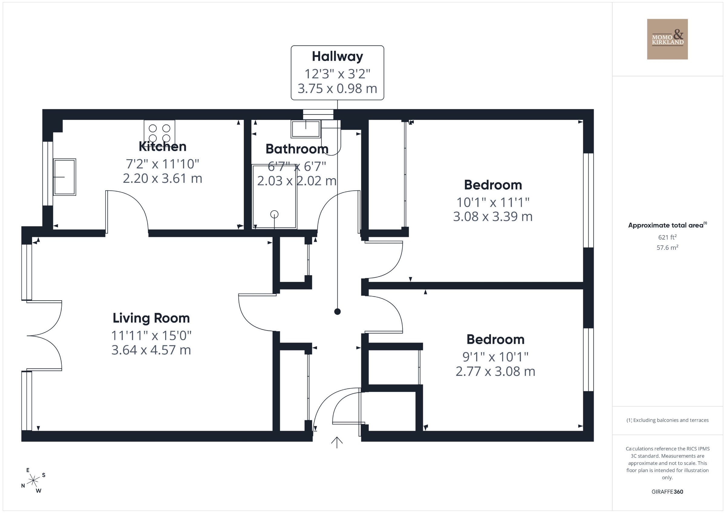 2b Springfield Avenue, Glasgow floorplan