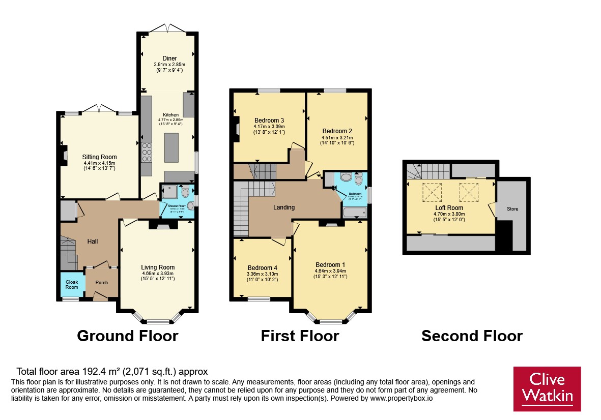 9, Church Road, Wirral floorplan