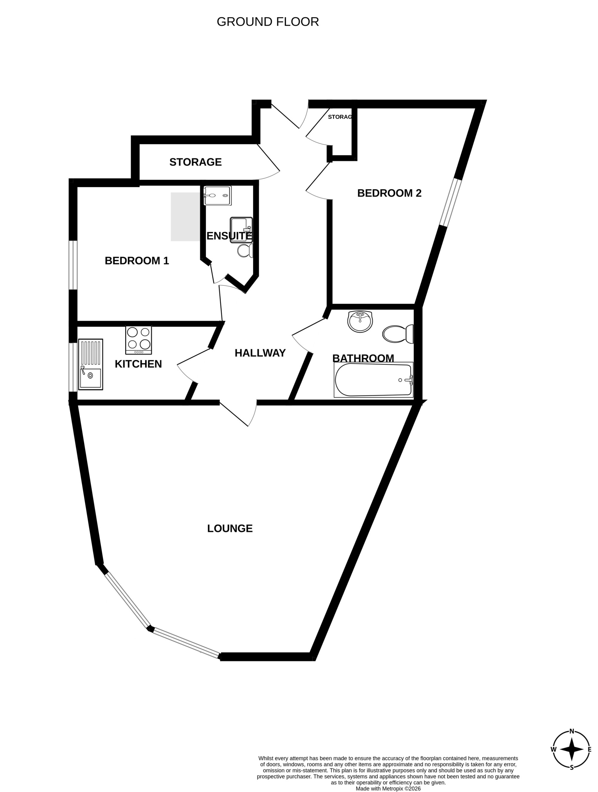 11 Firbank,, Bamber Bridge, Preston floorplan