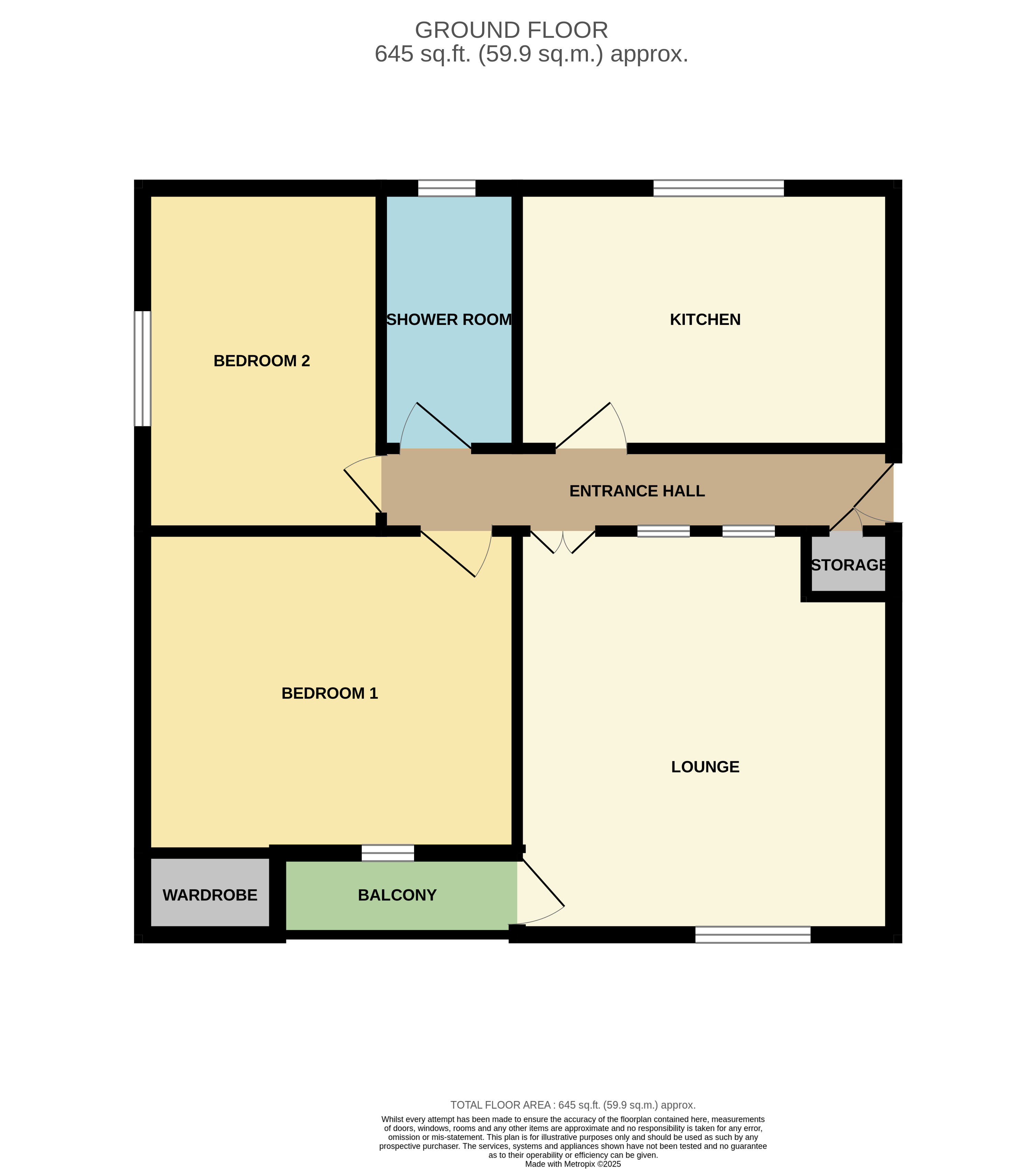 Coniston Court, St Nicolas Park, Nuneaton, CV11 6DB floorplan