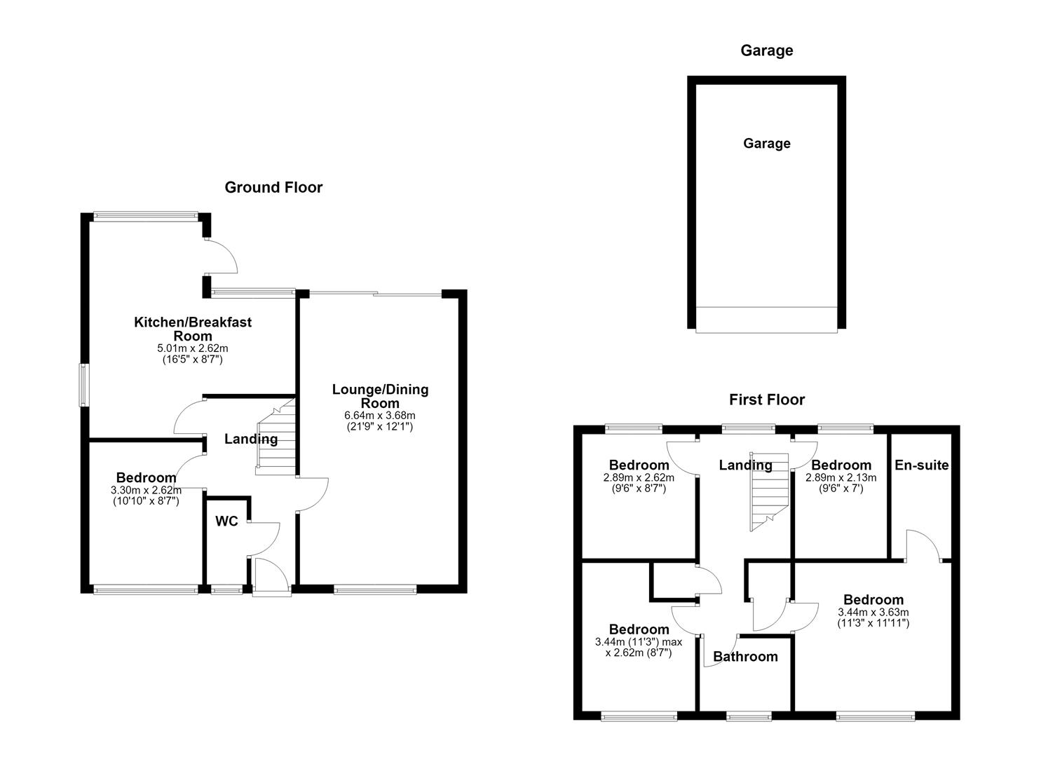 9, Eglinton Drive, Chelmsford floorplan