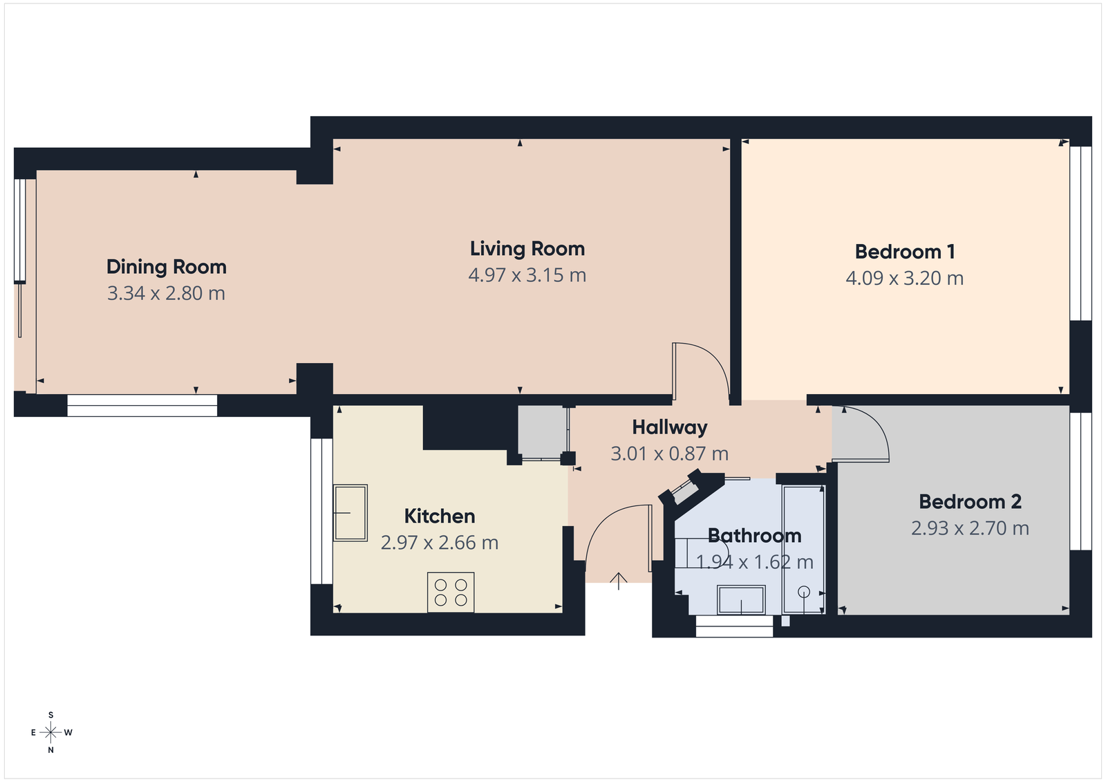 8, St. Andrews Close, Margate floorplan