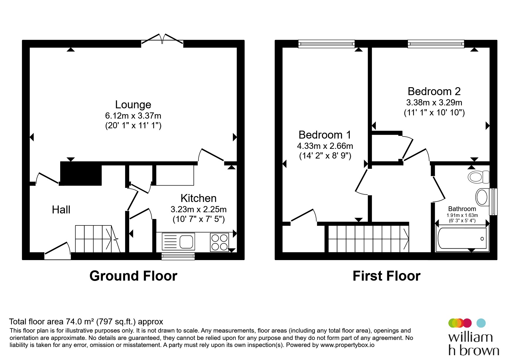 3, Shakespeare Street, Worksop floorplan