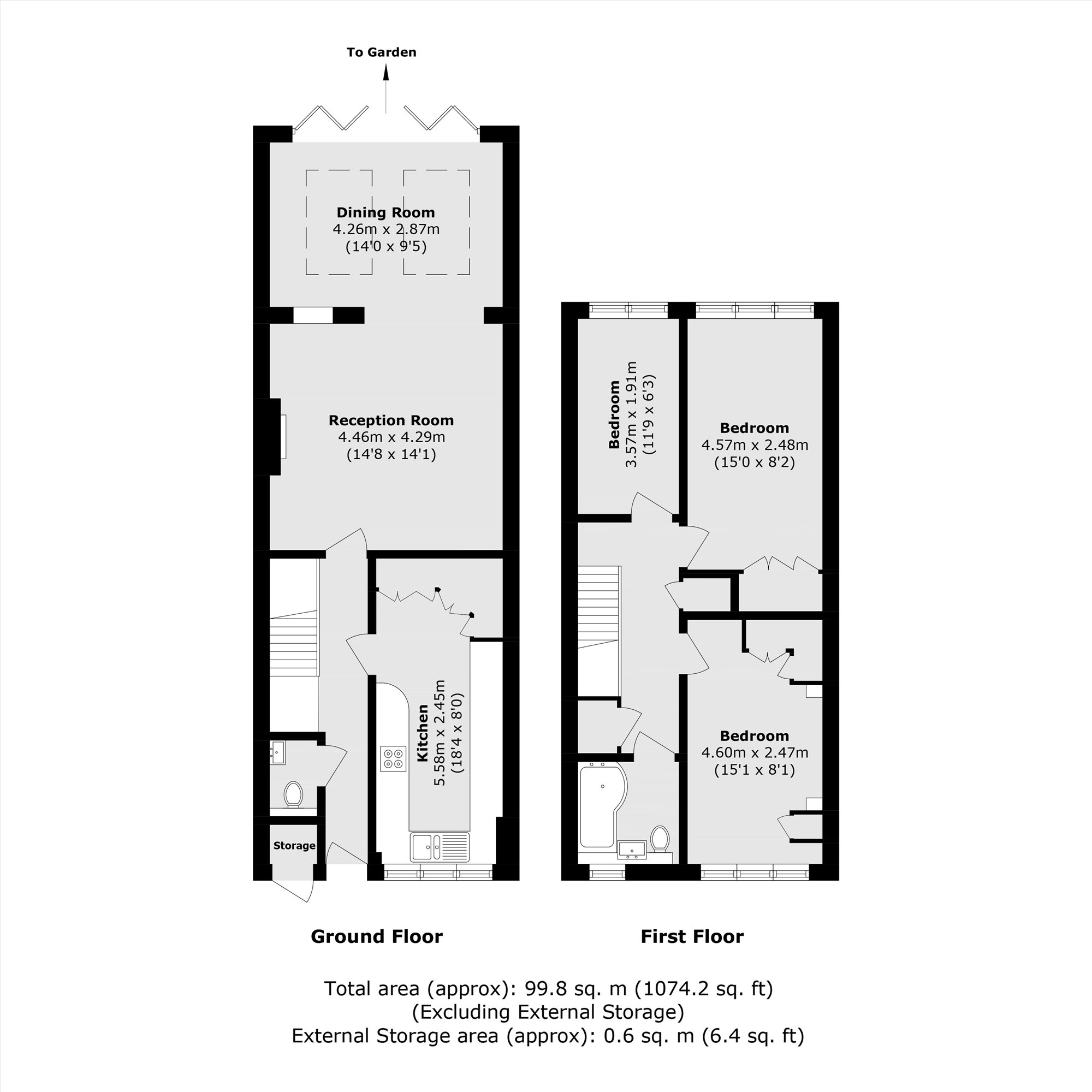 23A, Montem Road, London floorplan