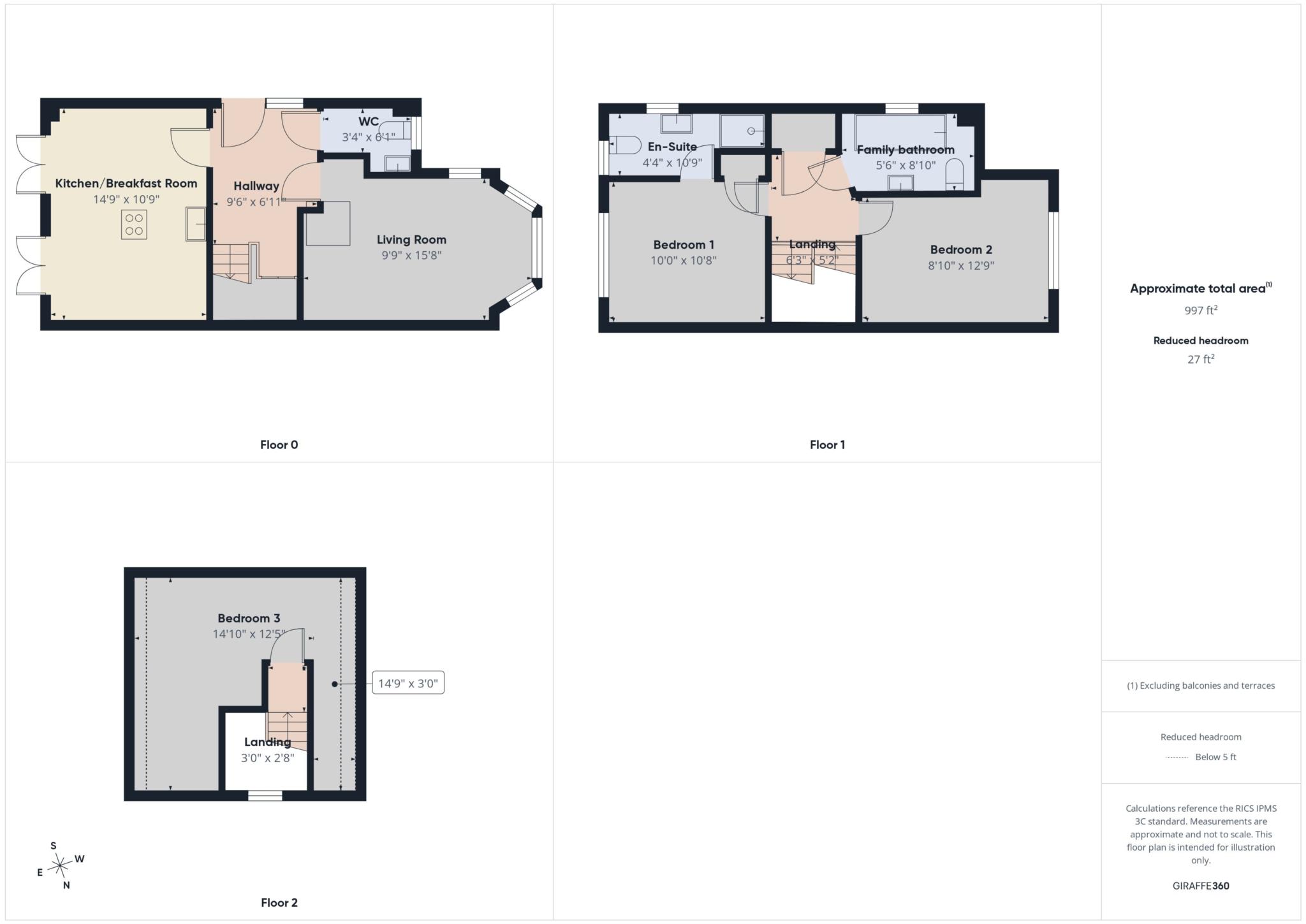 8, Bedford Road, Horsham floorplan