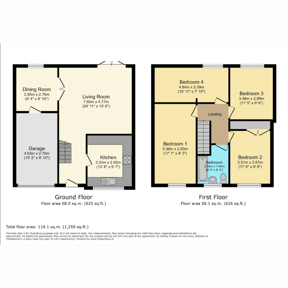 9, Seaton Gardens, Rossington floorplan