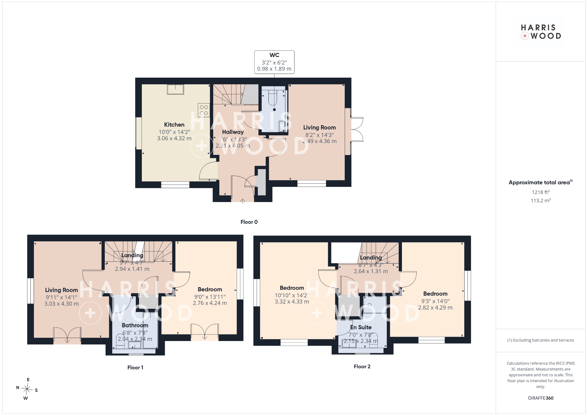 28 Arthur Cross Square, Colchester, Essex floorplan