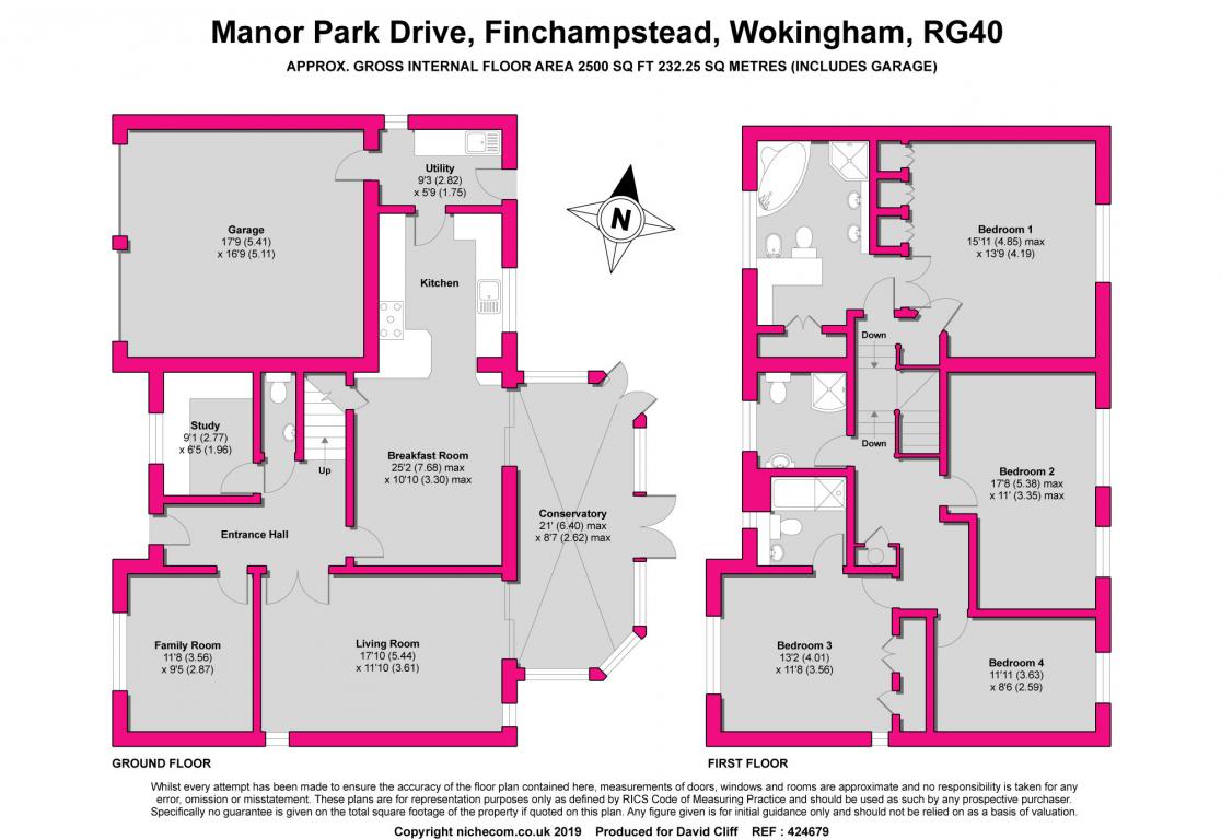 4 Bedrooms Detached house for sale in Finchampstead, Wokingham RG40