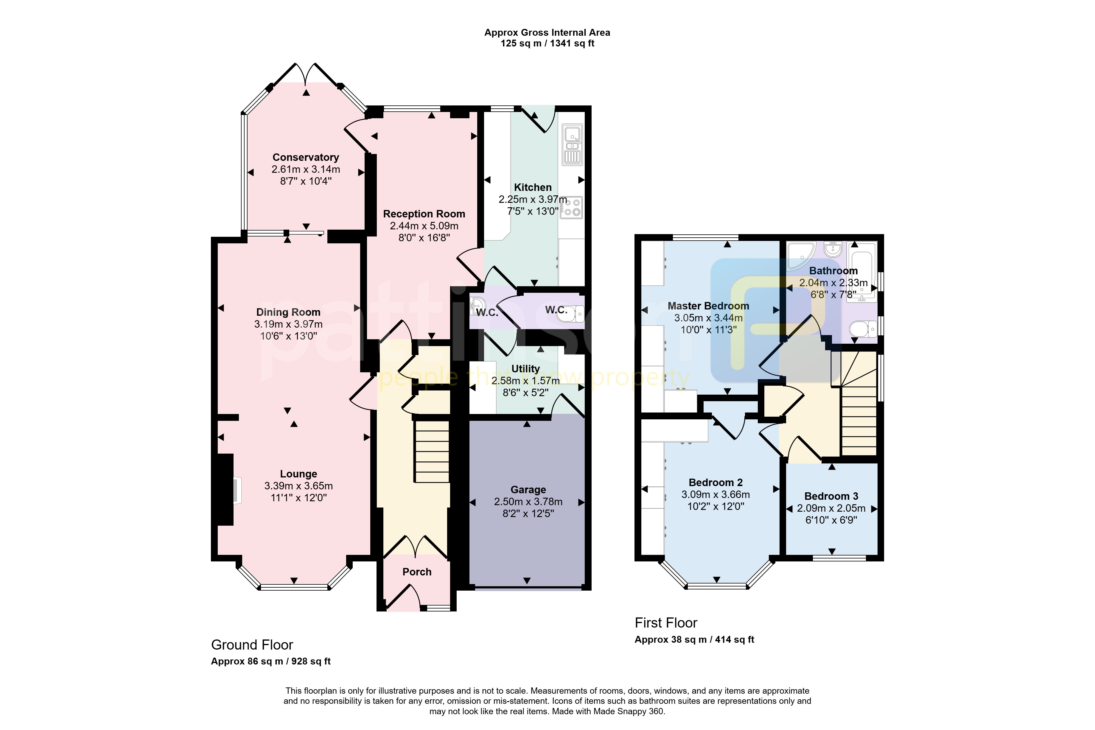 18, Augusta Terrace, Sunderland floorplan