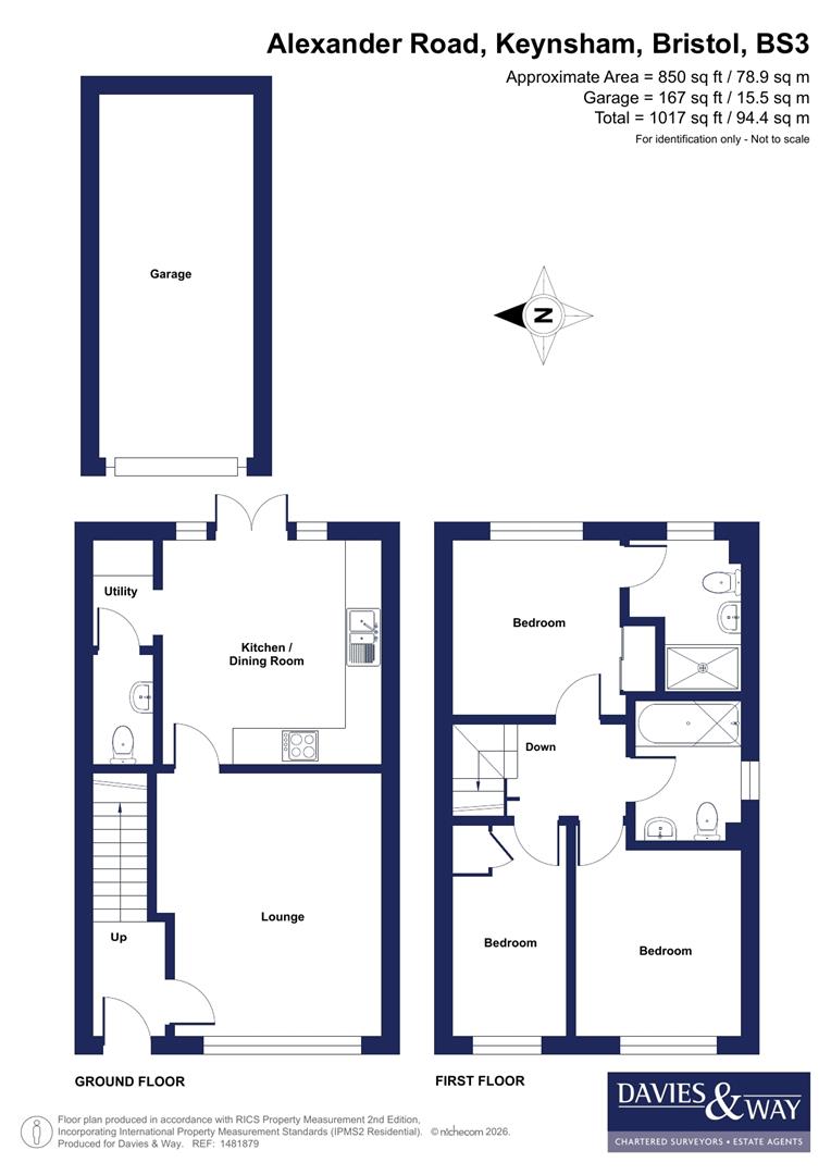2, Alexander Road, Bristol floorplan