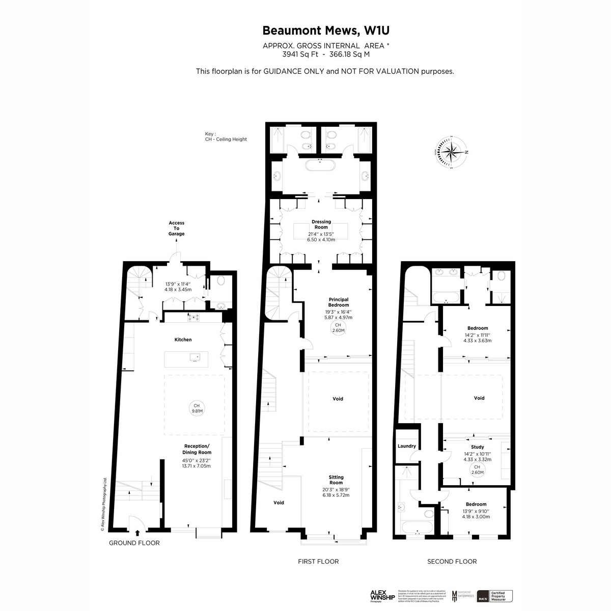 22A, Beaumont Mews, London floorplan