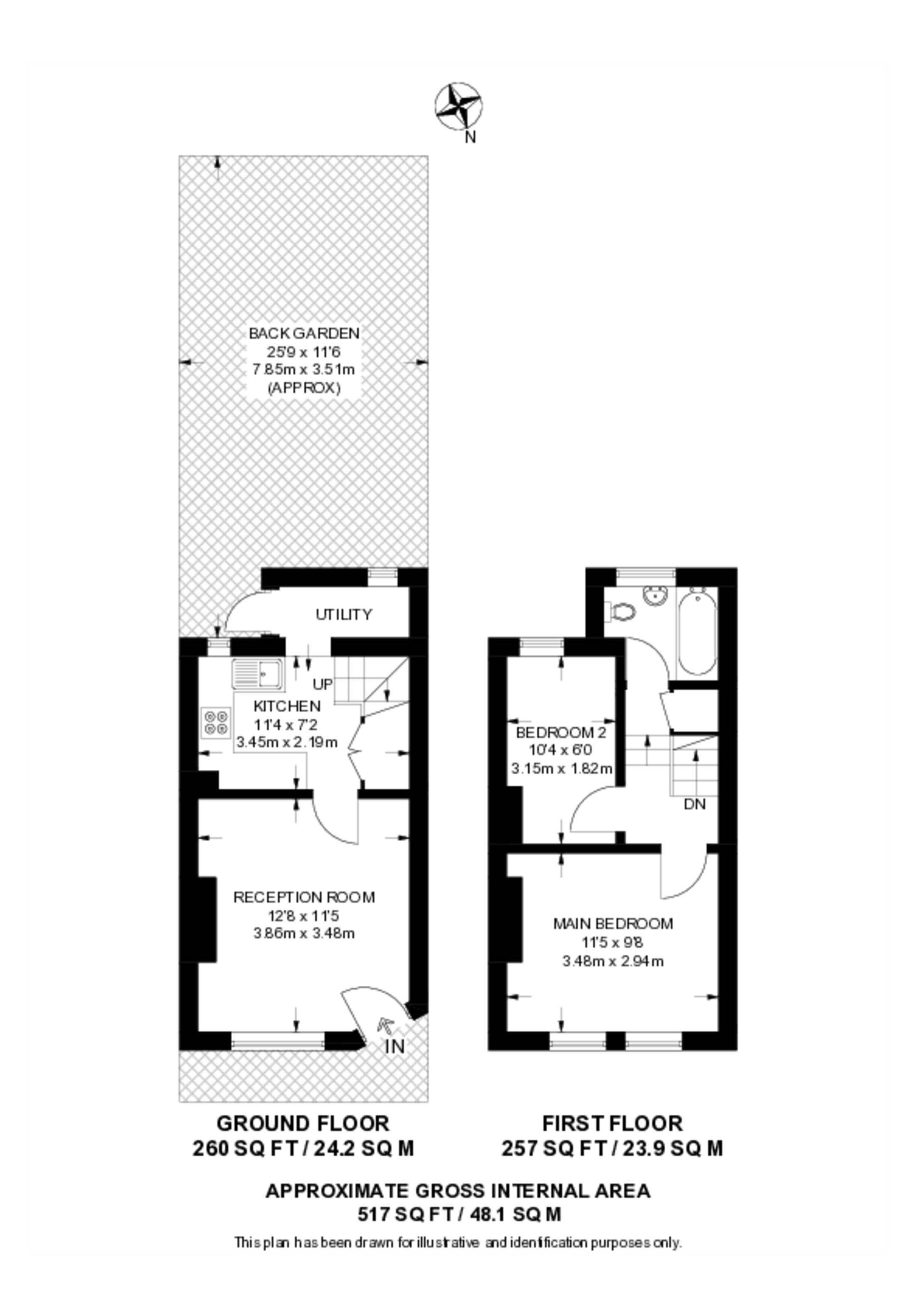 Coteford Street, Tooting floorplan