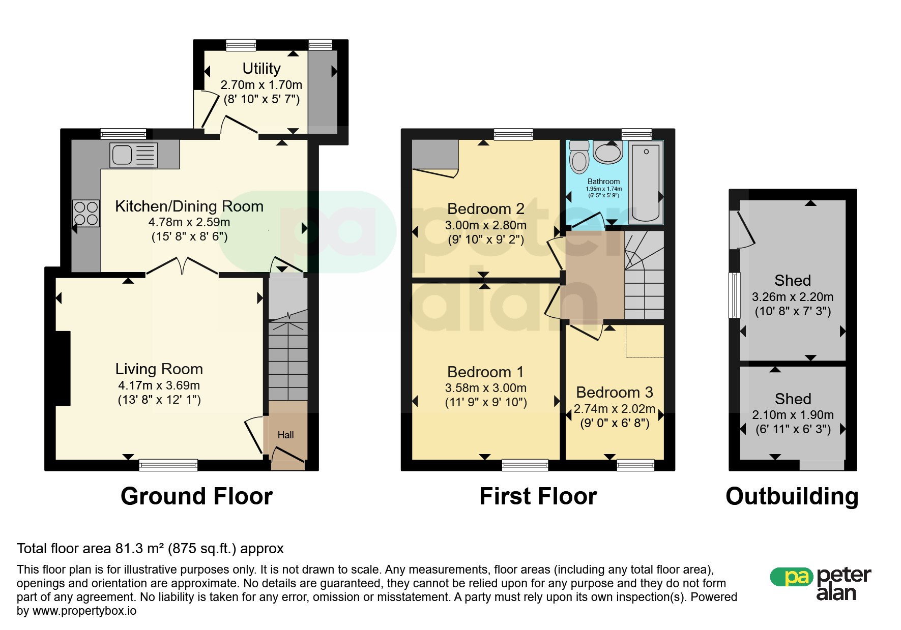 24, Brecon Road, Aberdare floorplan