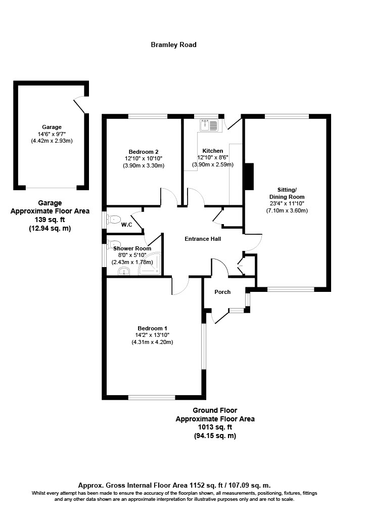 4, Bramley Road, Dorset floorplan