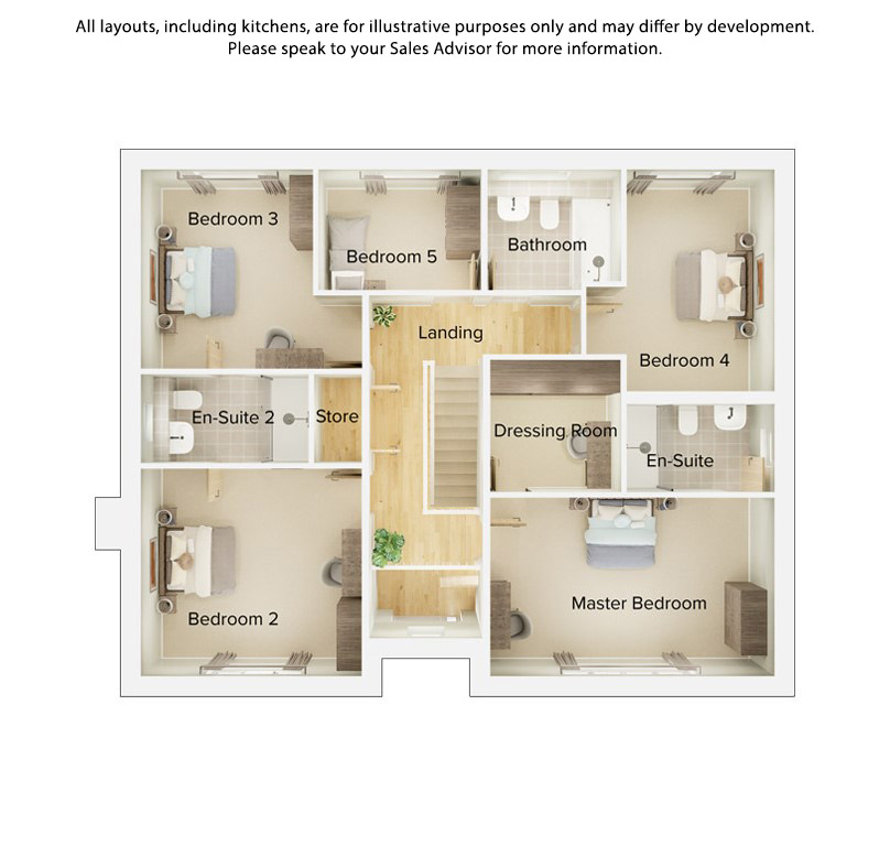 S-TheOaks-Bramhall, The Bramhall, The Oaks, Newcastle under Lyme floorplan