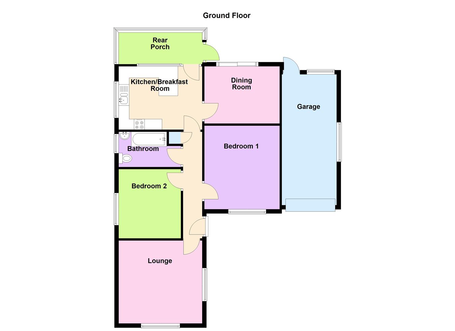 11, Rex Lane, Weymouth floorplan