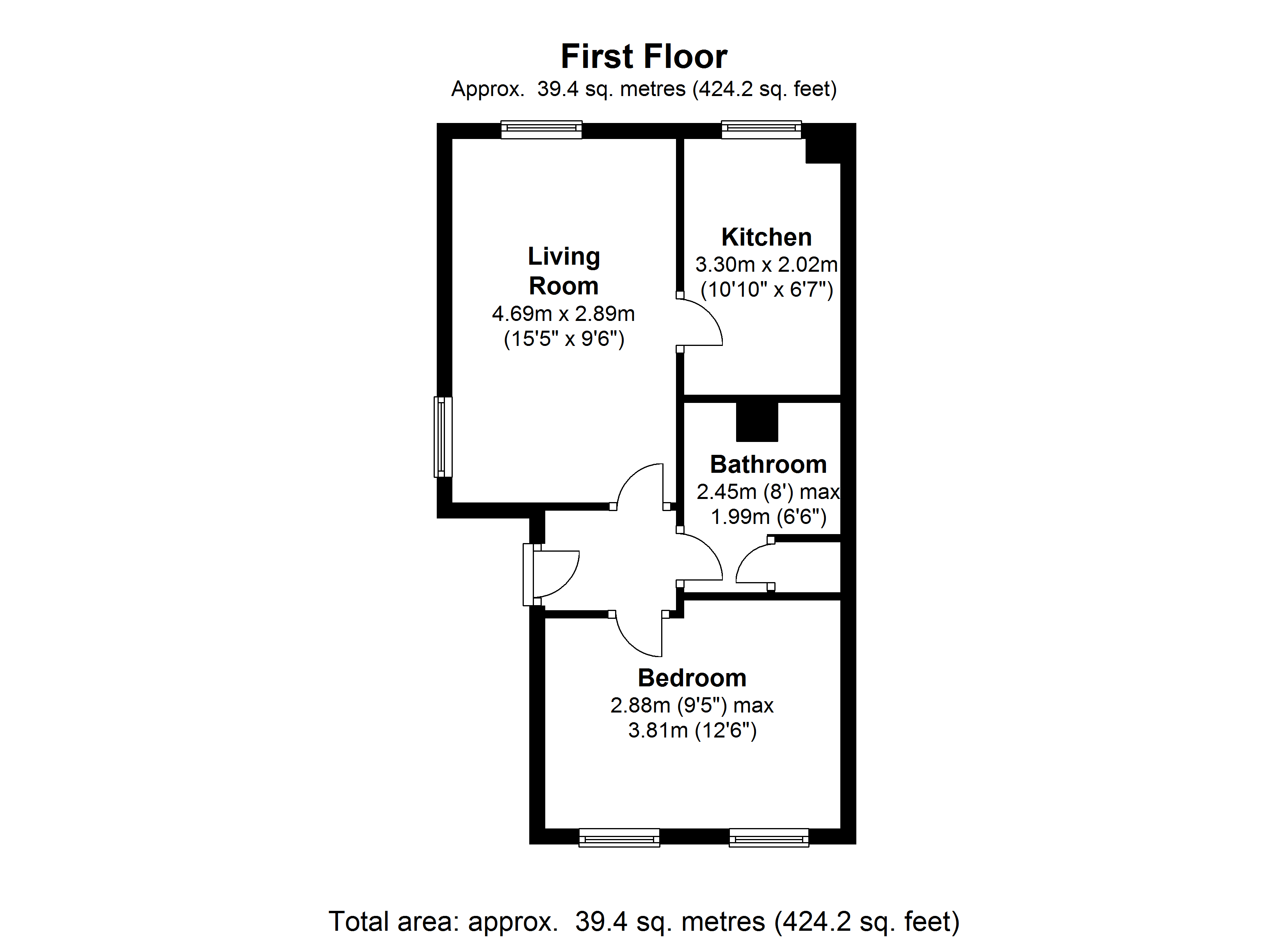 Edmeston Close, Hackney, London floorplan