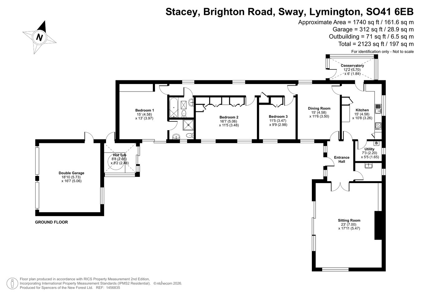 Stacey, Brighton Road, Lymington floorplan