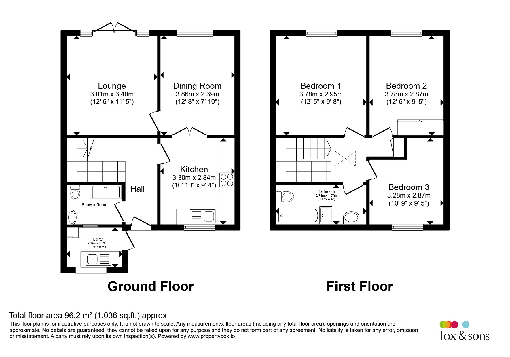Hoopers Close, Lewes floorplan