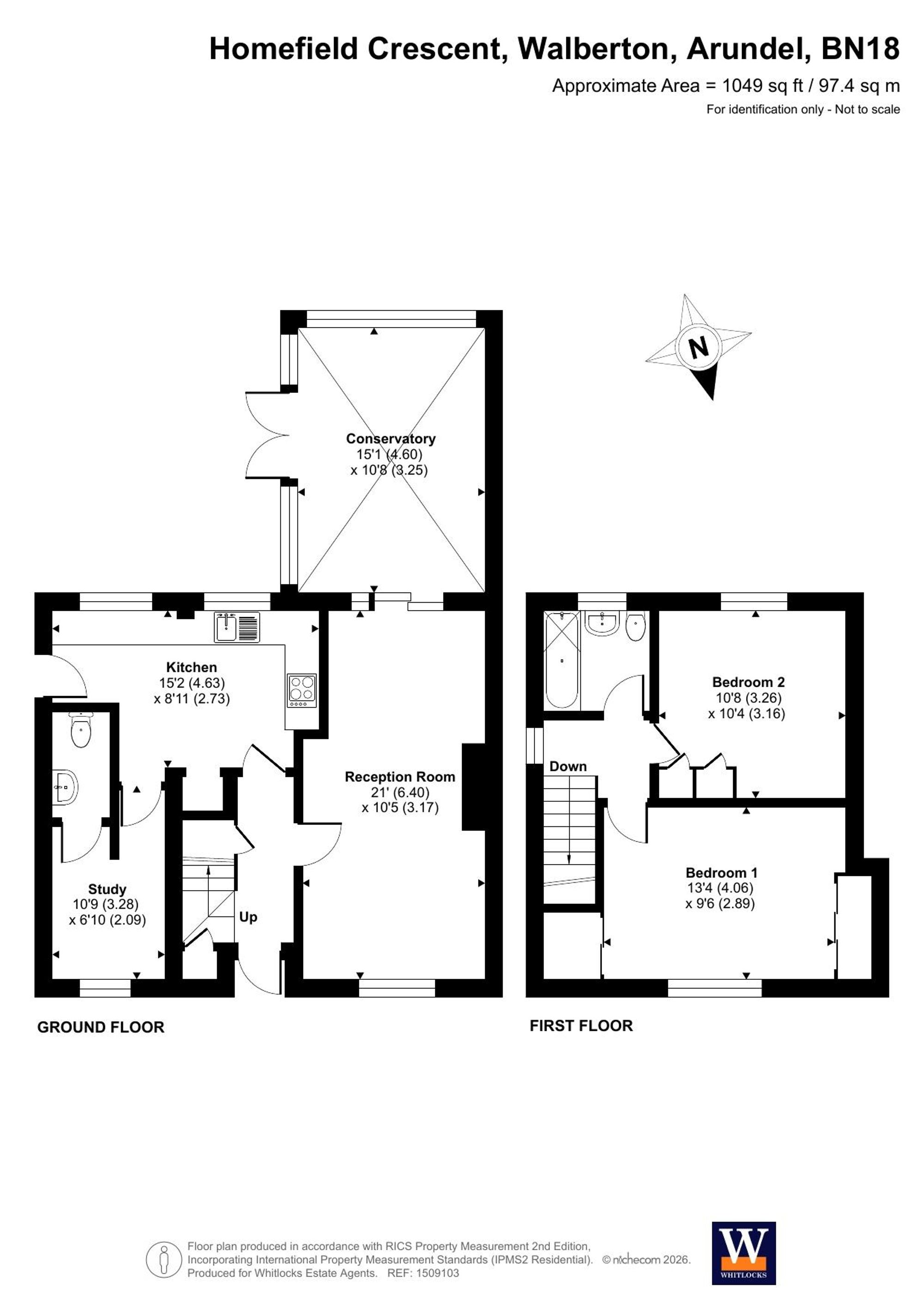 18 Homefield Crescent, Arundel floorplan
