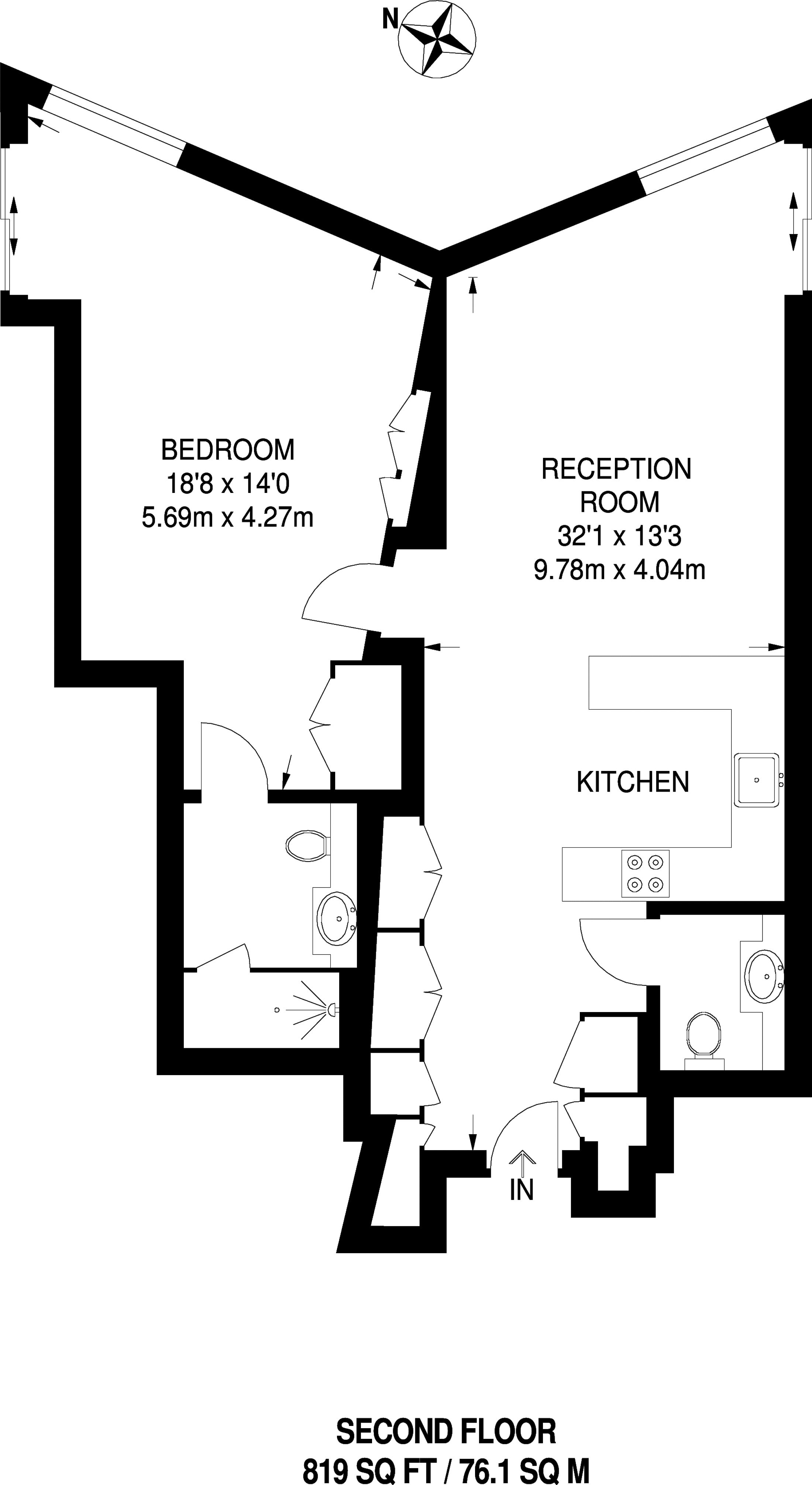 1 Bedrooms Flat to rent in Kings Gate Walk, Victoria SW1E