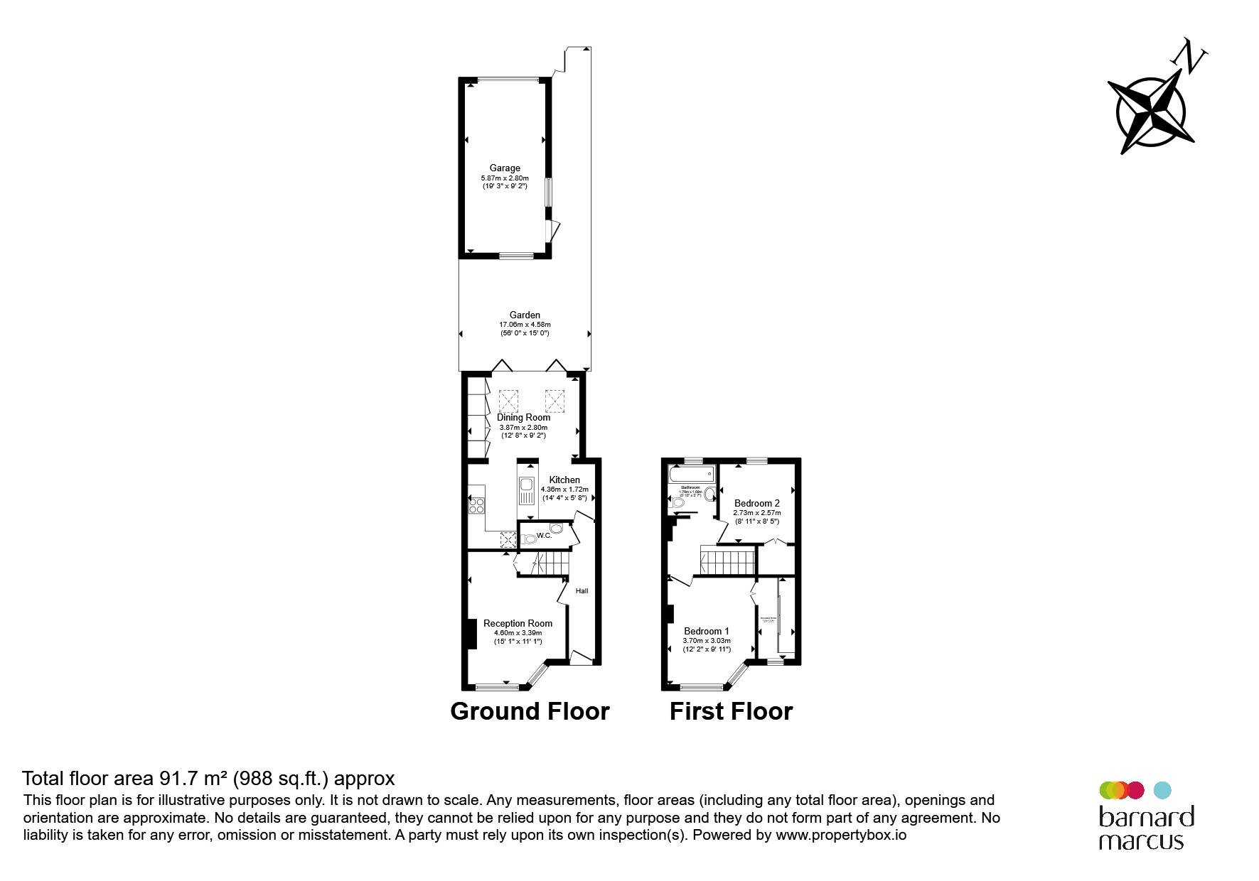Cravan Avenue, Feltham floorplan