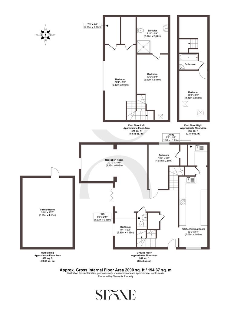 The Byre, 1 Chilmead Farm, Chilmead Lane, Nutfield floorplan