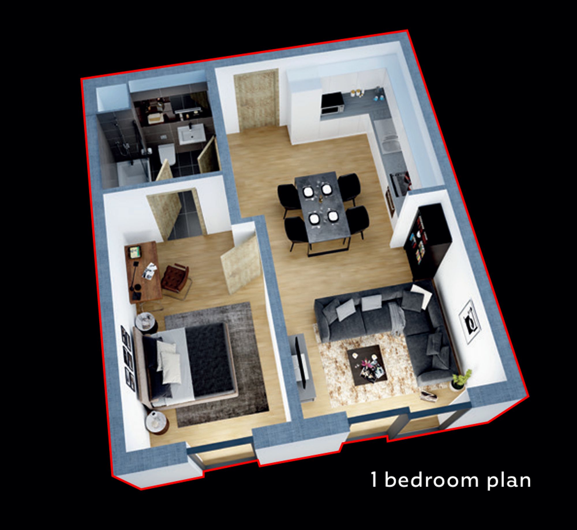 Flat 213, Transmission House, Manchester floorplan