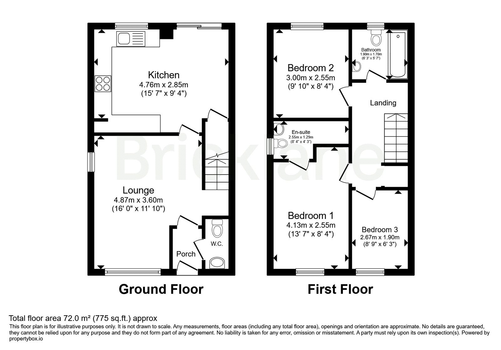 1, Goldfinch Close, Arundel floorplan