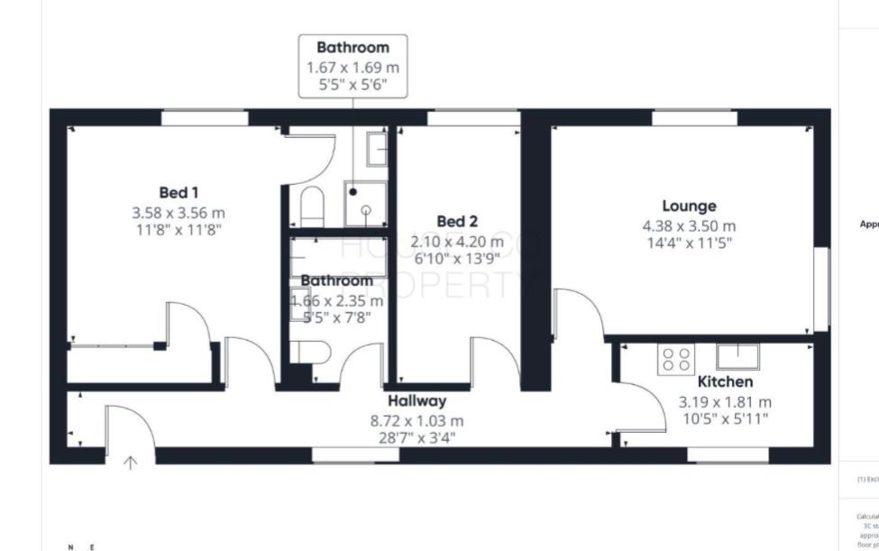 6, Beech House, Barkleys Hill, Bristol floorplan