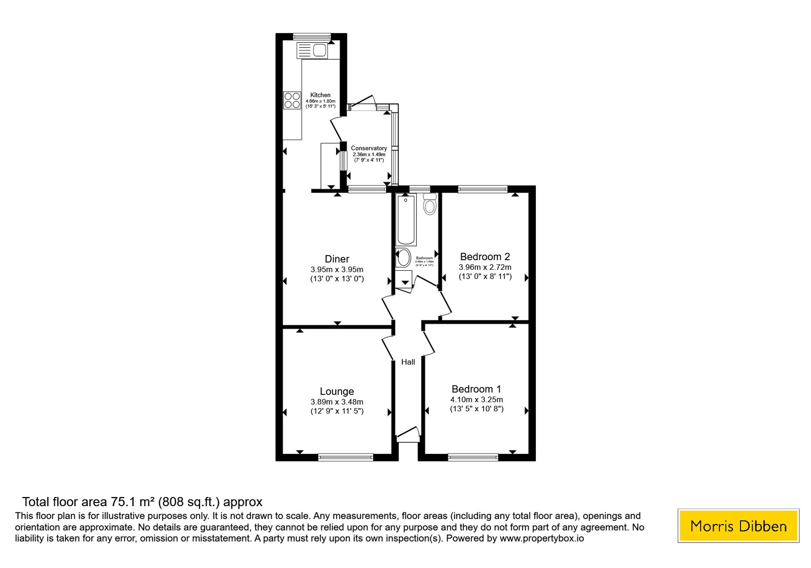 151, Park Avenue, Hampshire floorplan