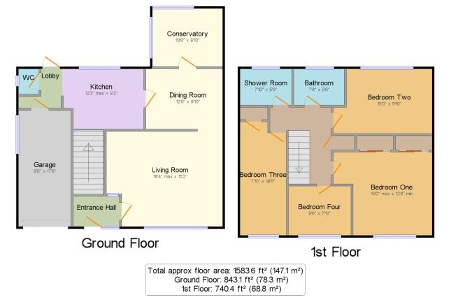 4 Bedrooms Semi-detached house for sale in Tudor Avenue, Maidstone, Kent ME14